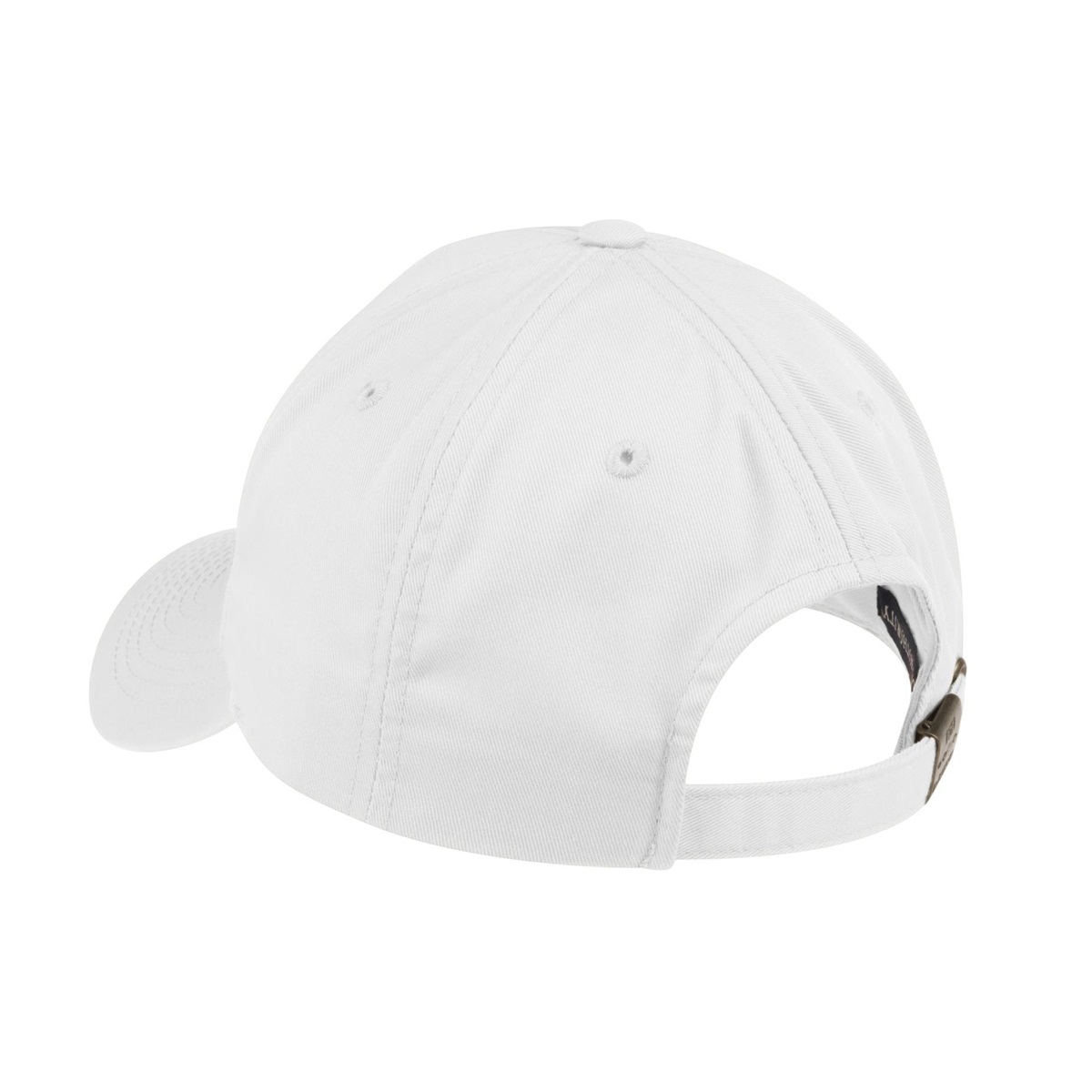 Port Authority C800 Fine Twill Cap - White | Full Source