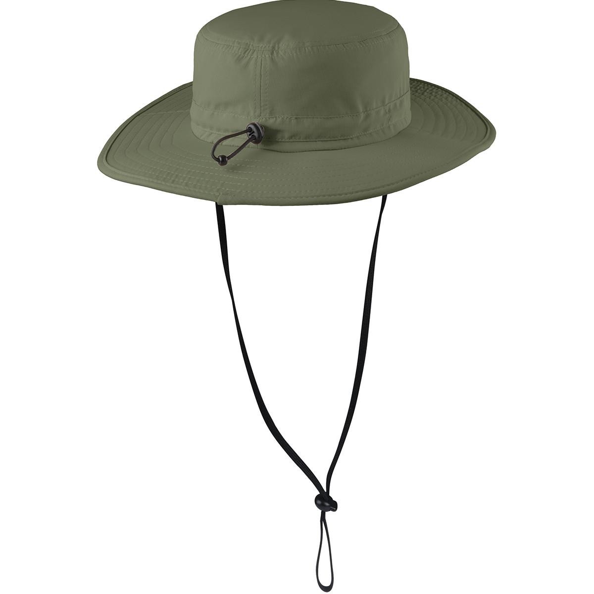 Wide Brim Hat - Olive