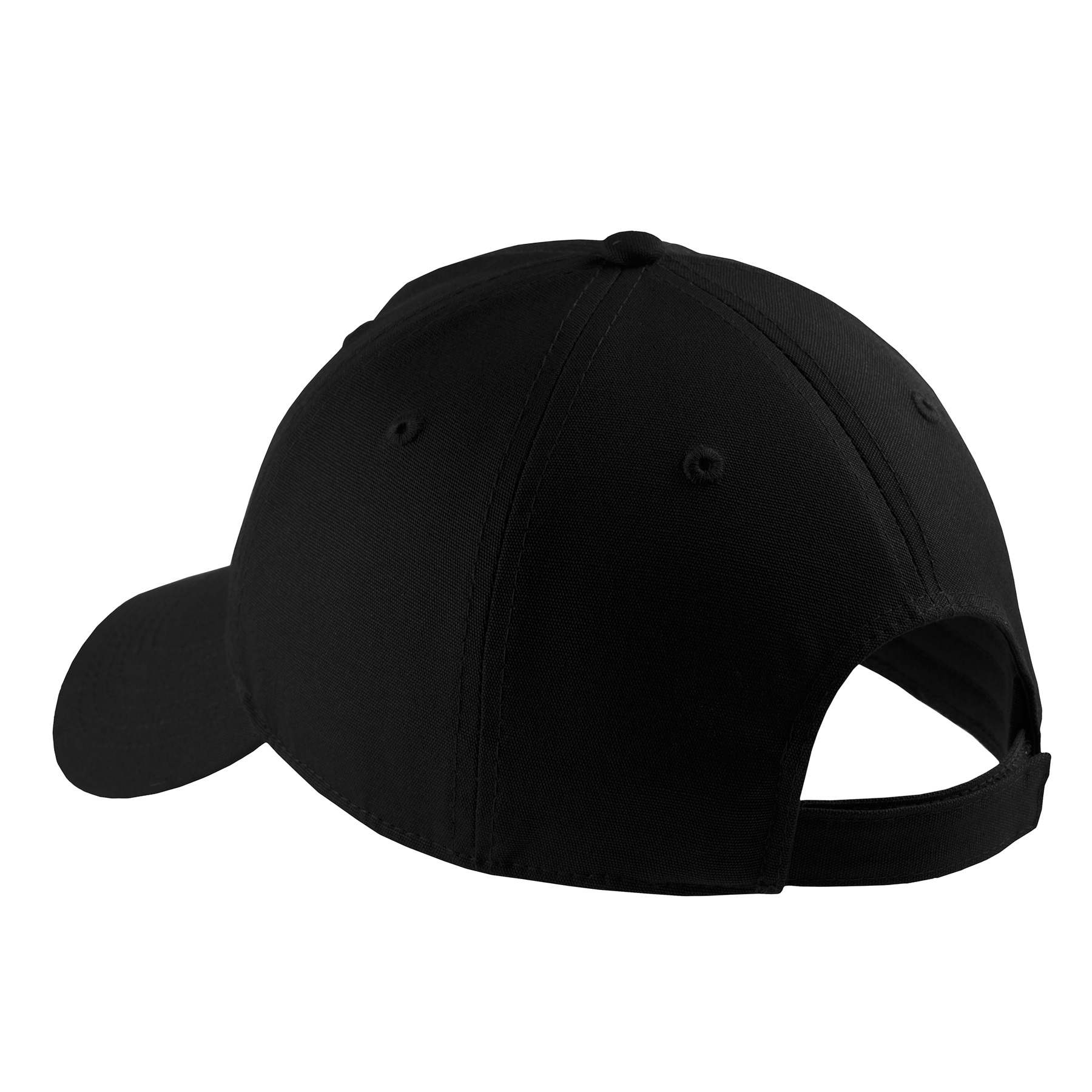 Port Authority CP96 Soft Brushed Canvas Cap - Black | Full Source