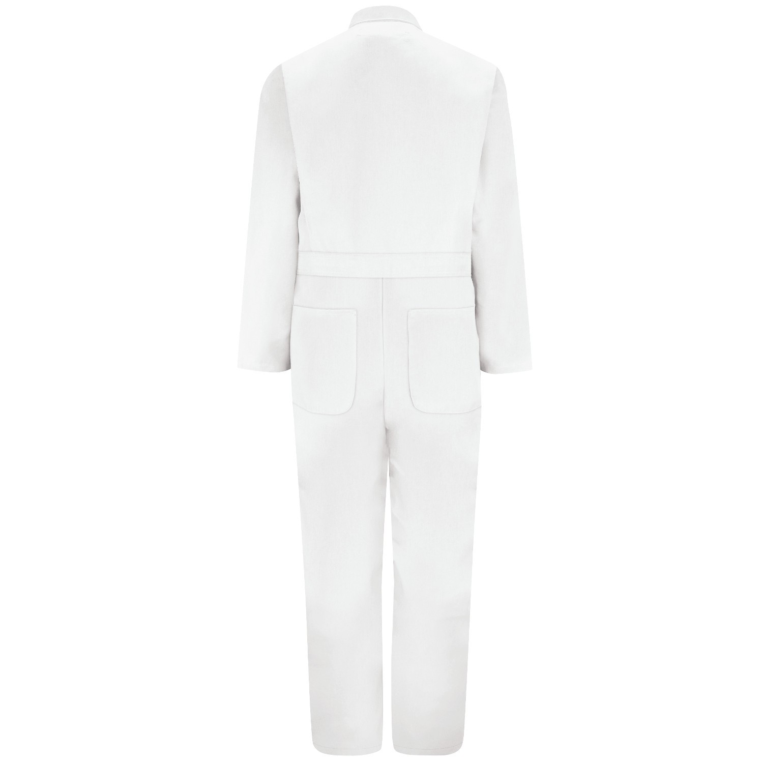Red Kap CT10 Twill Action Back Coveralls - White | FullSource.com