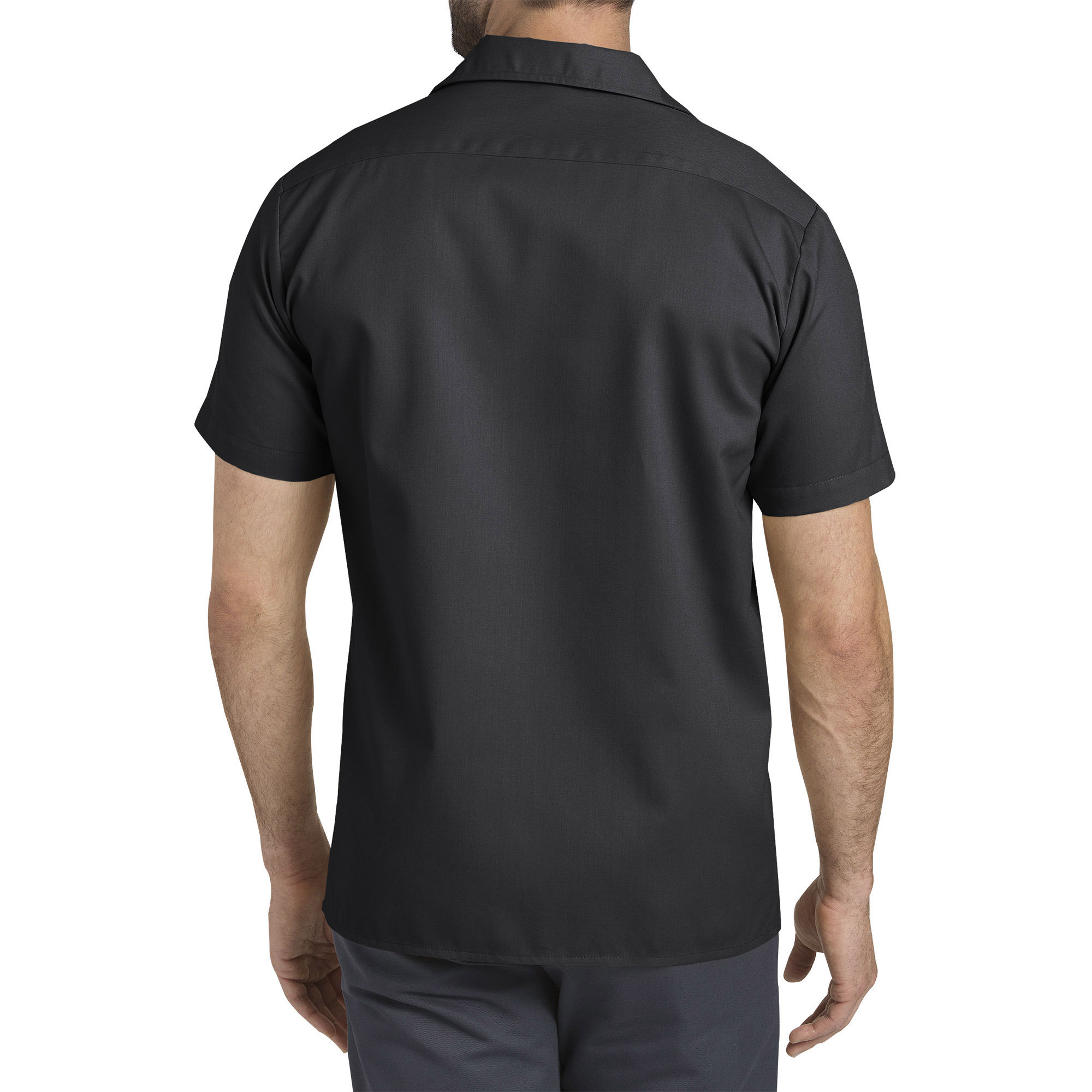 dickies slim fit short sleeve work shirt