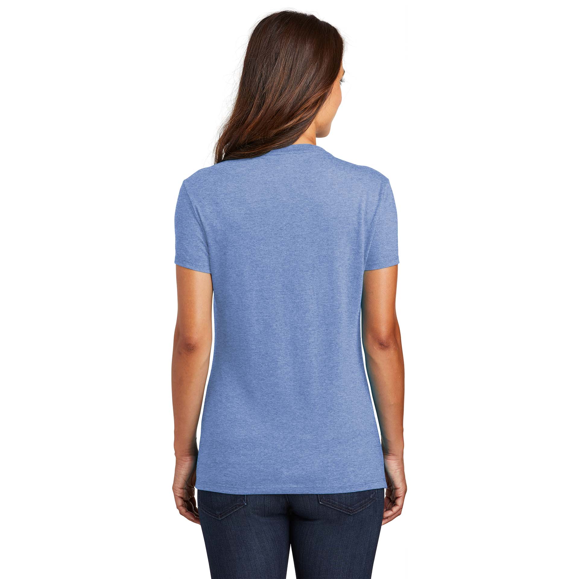 District DM130L Women's Perfect Tri Tee - Maritime Frost | Full Source