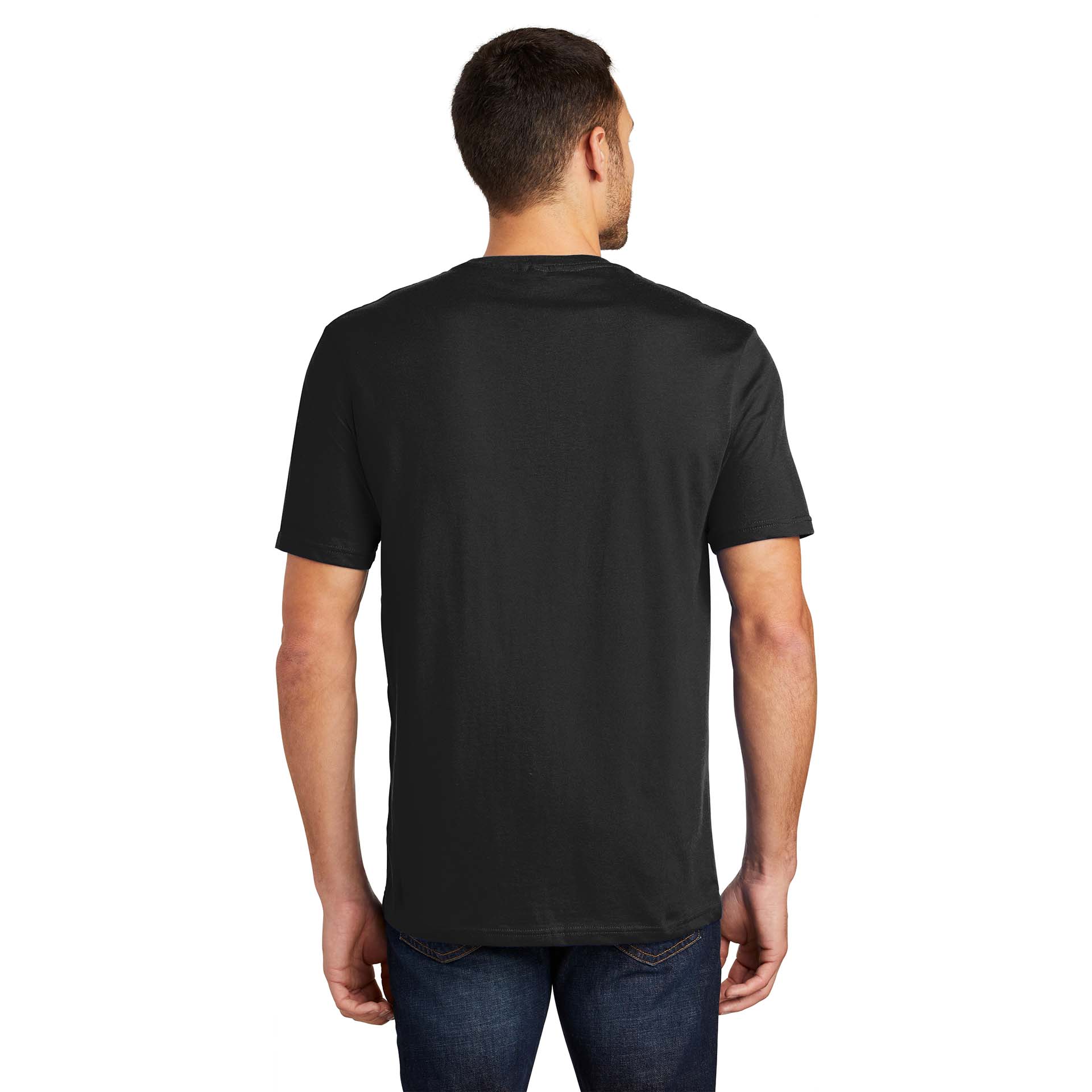 District DT104 Perfect Weight Tee - Jet Black | Full Source