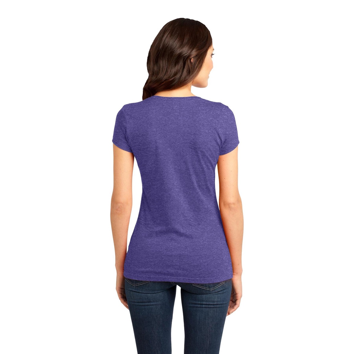 heathered purple t shirt