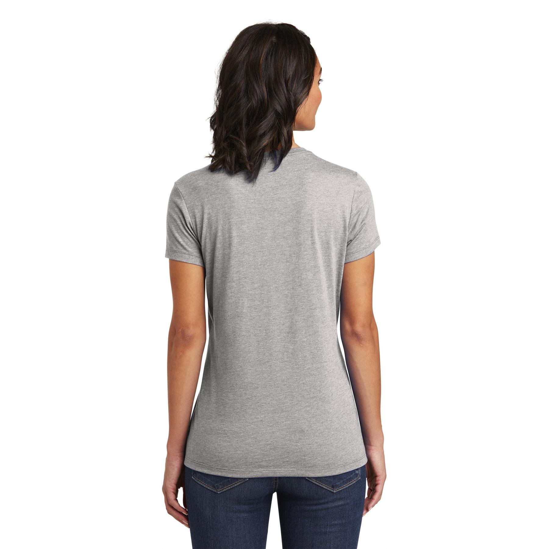 District DT6002 Women's Very Important Tee - Light Heather Grey | Full ...