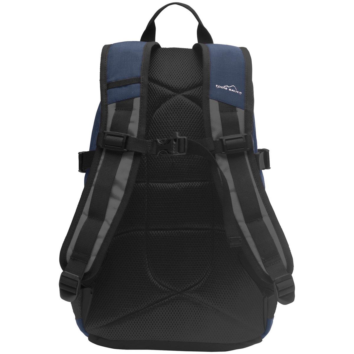 Eddie Bauer EB910 Ripstop Backpack Coast Blue/Grey Steel Full Source