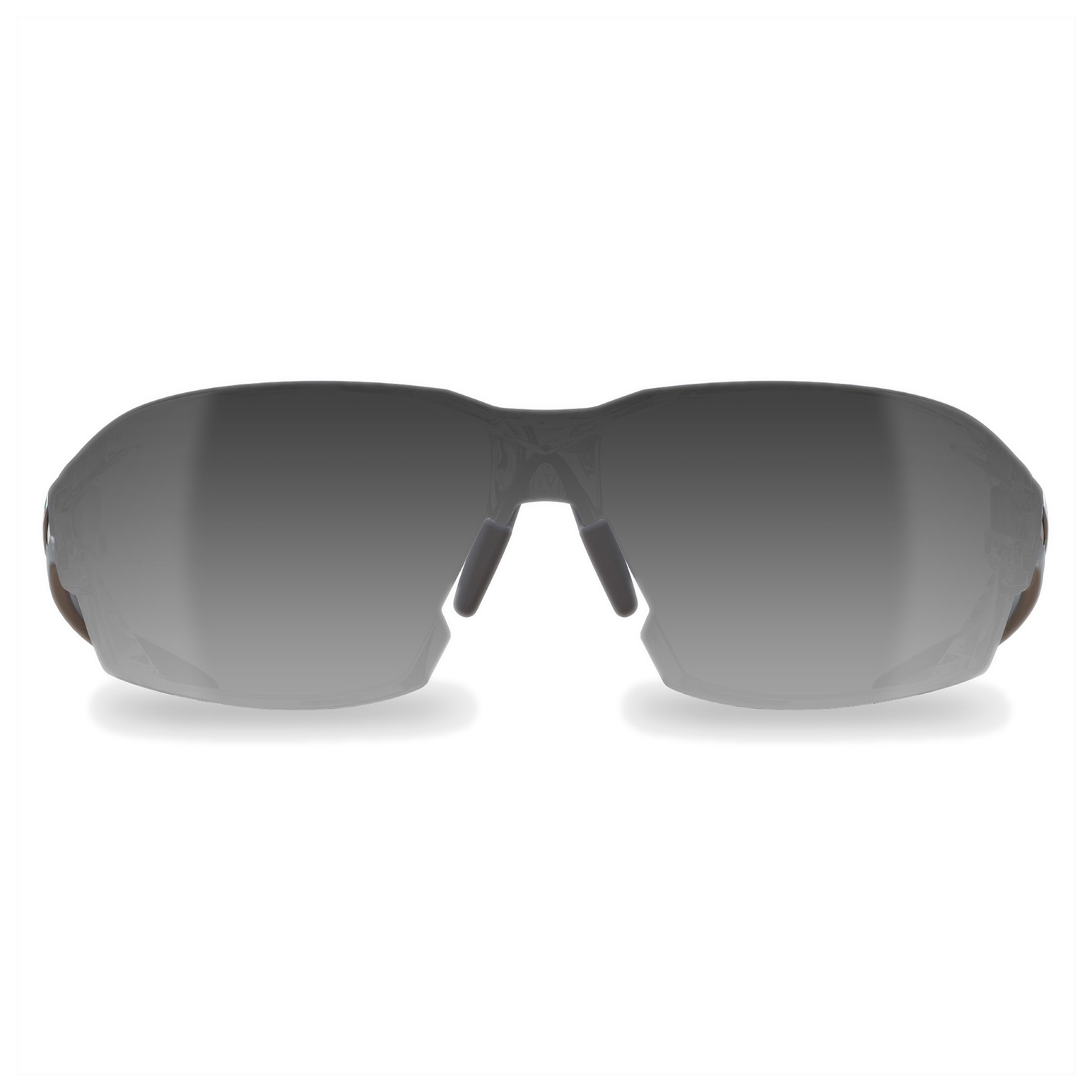 Edge Xv417 Nevosa Safety Glasses Black Frame Silver Mirror Lens