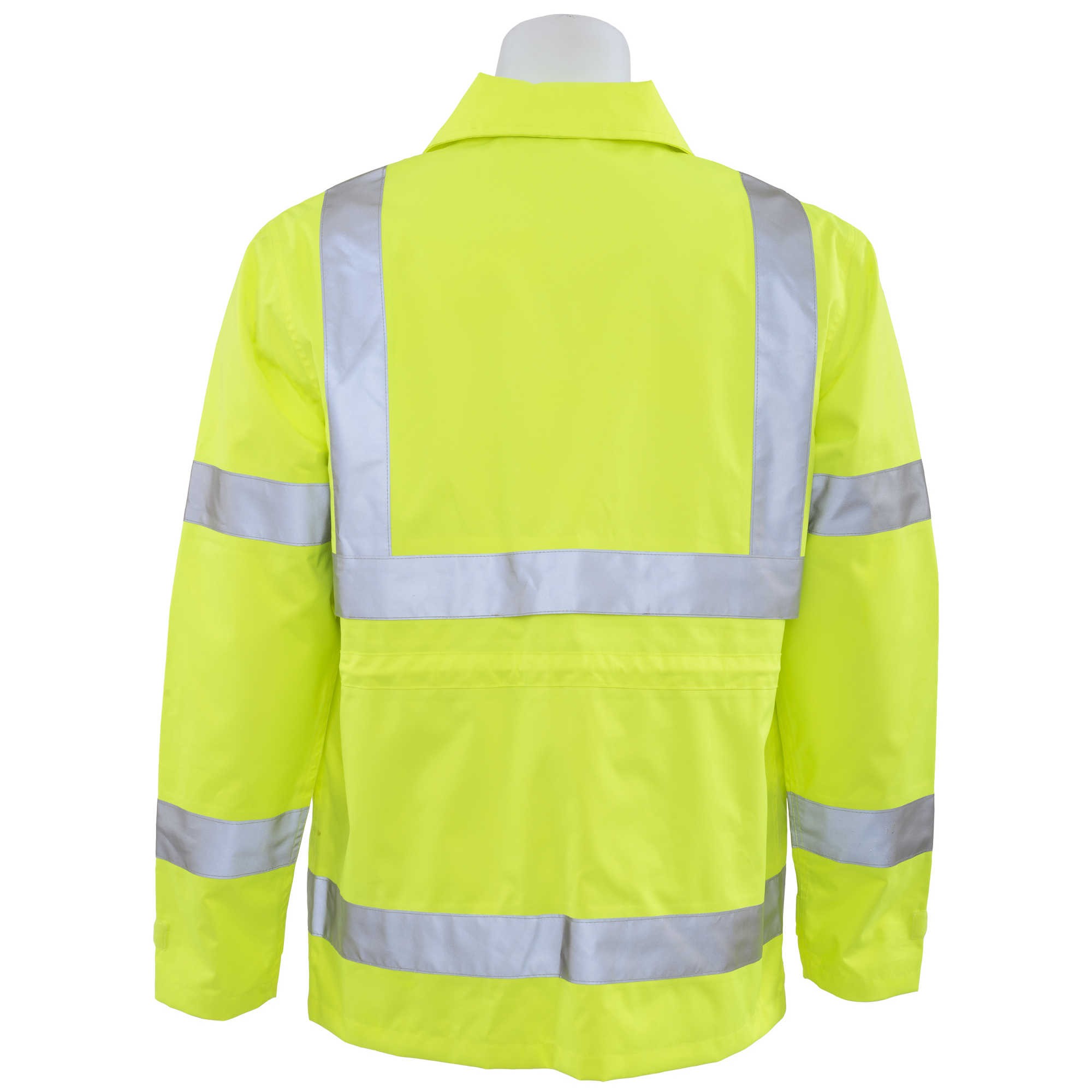 ERB S371 Class 3 Rain Jacket Yellow/Lime