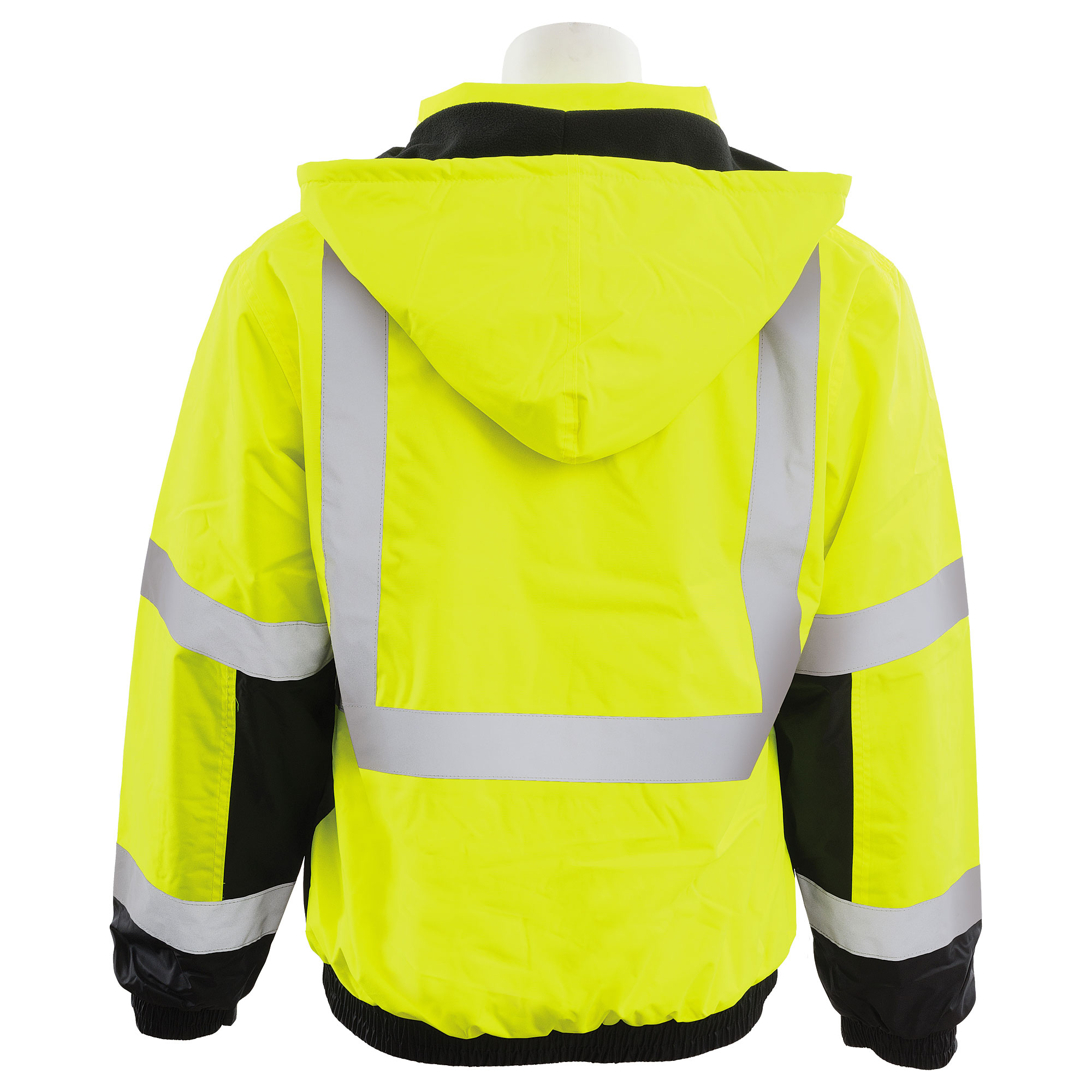 ERB by Delta Plus W106 Type R Class 3 Black Bottom Safety Jacket