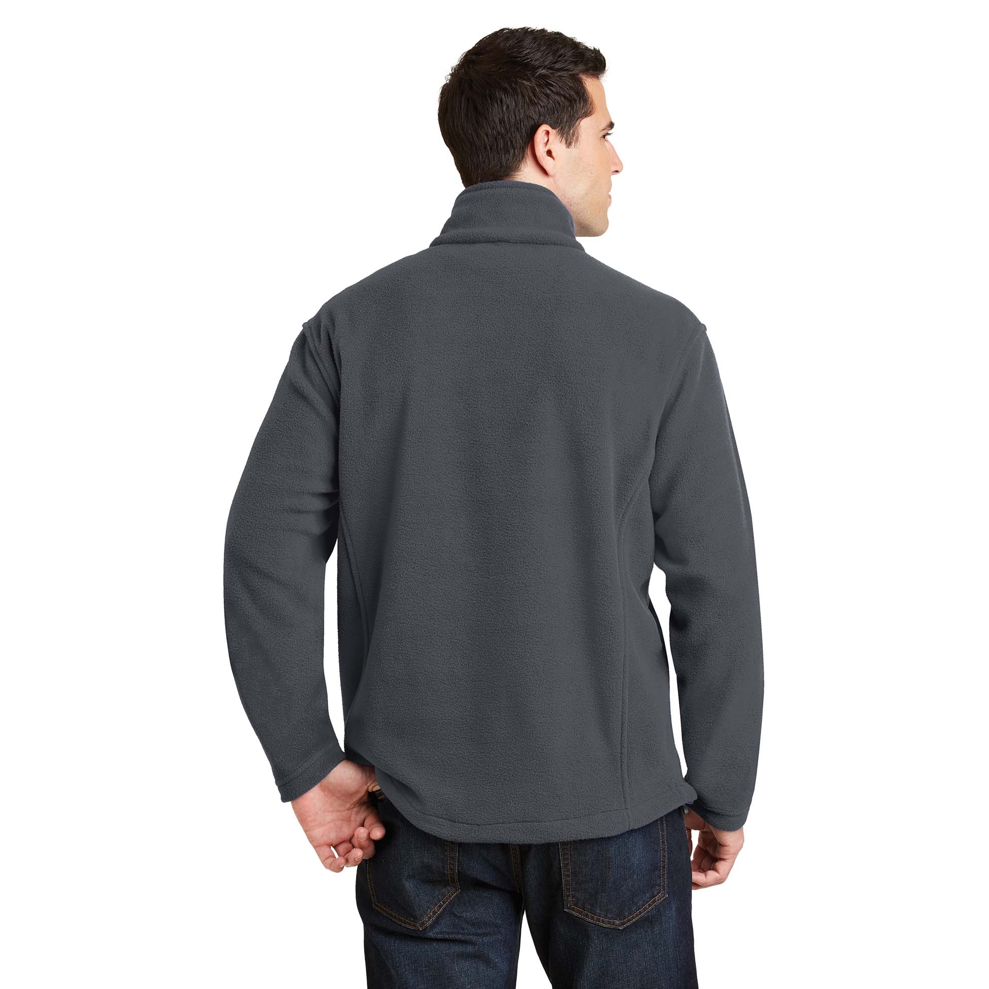 Port Authority F218 Value Fleece 1/4-Zip Pullover - Iron Grey