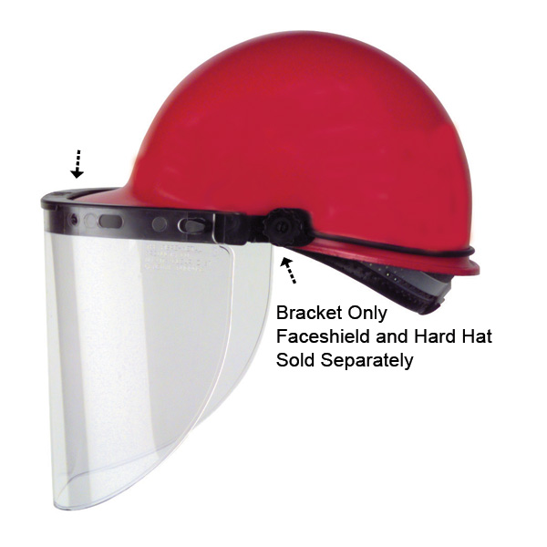 Fibre Metal FM70 Faceshield Bracket for E2 and P2 Series Hard Hats ...