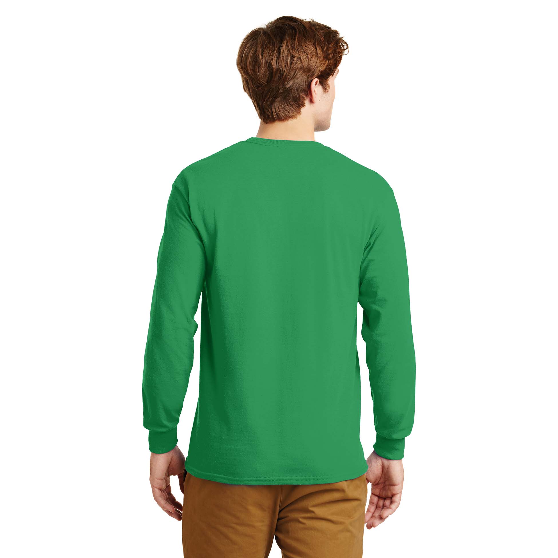 gildan irish green long sleeve t shirt