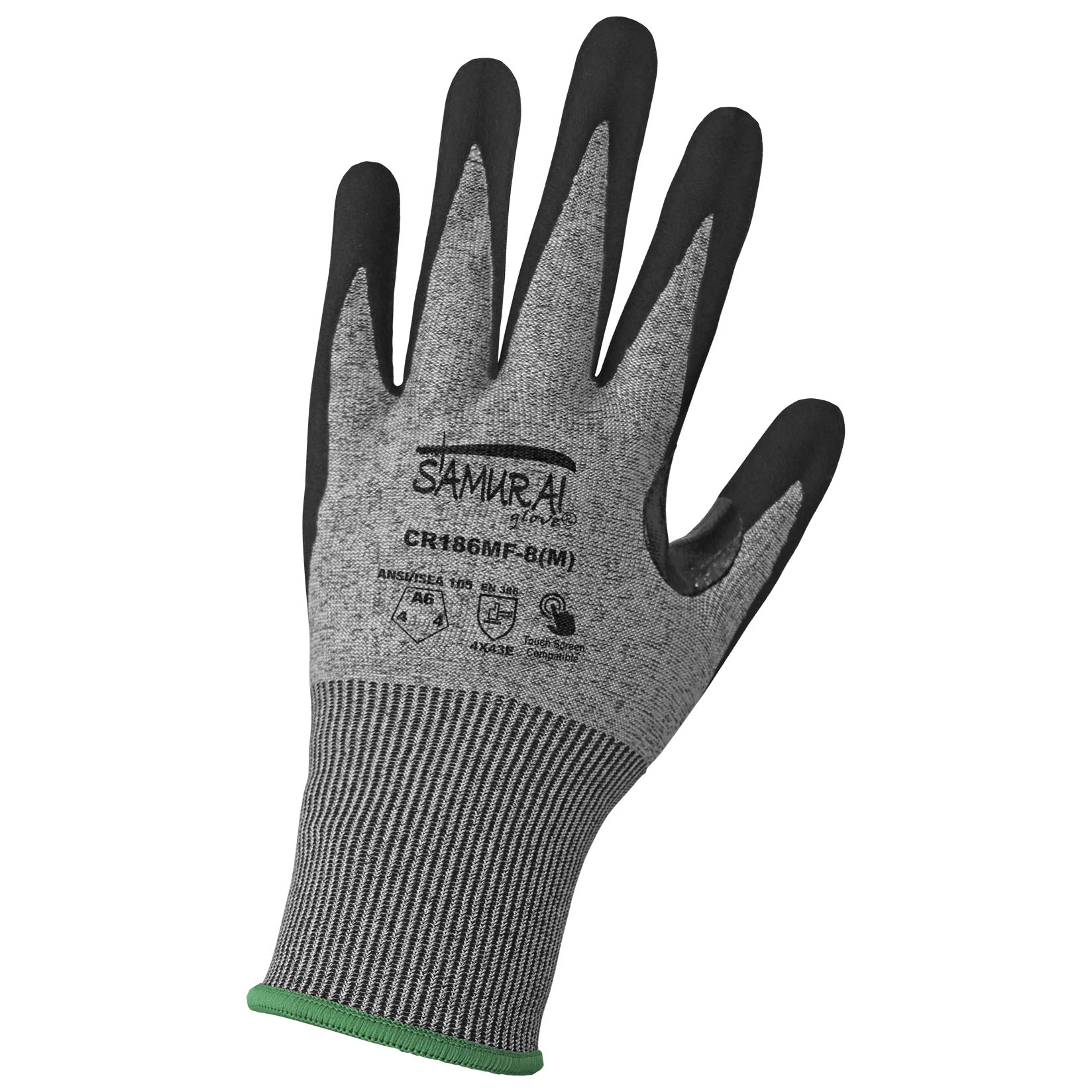 Global Glove CR186MF Samurai Glove Tuffalene Touchscreen Cut