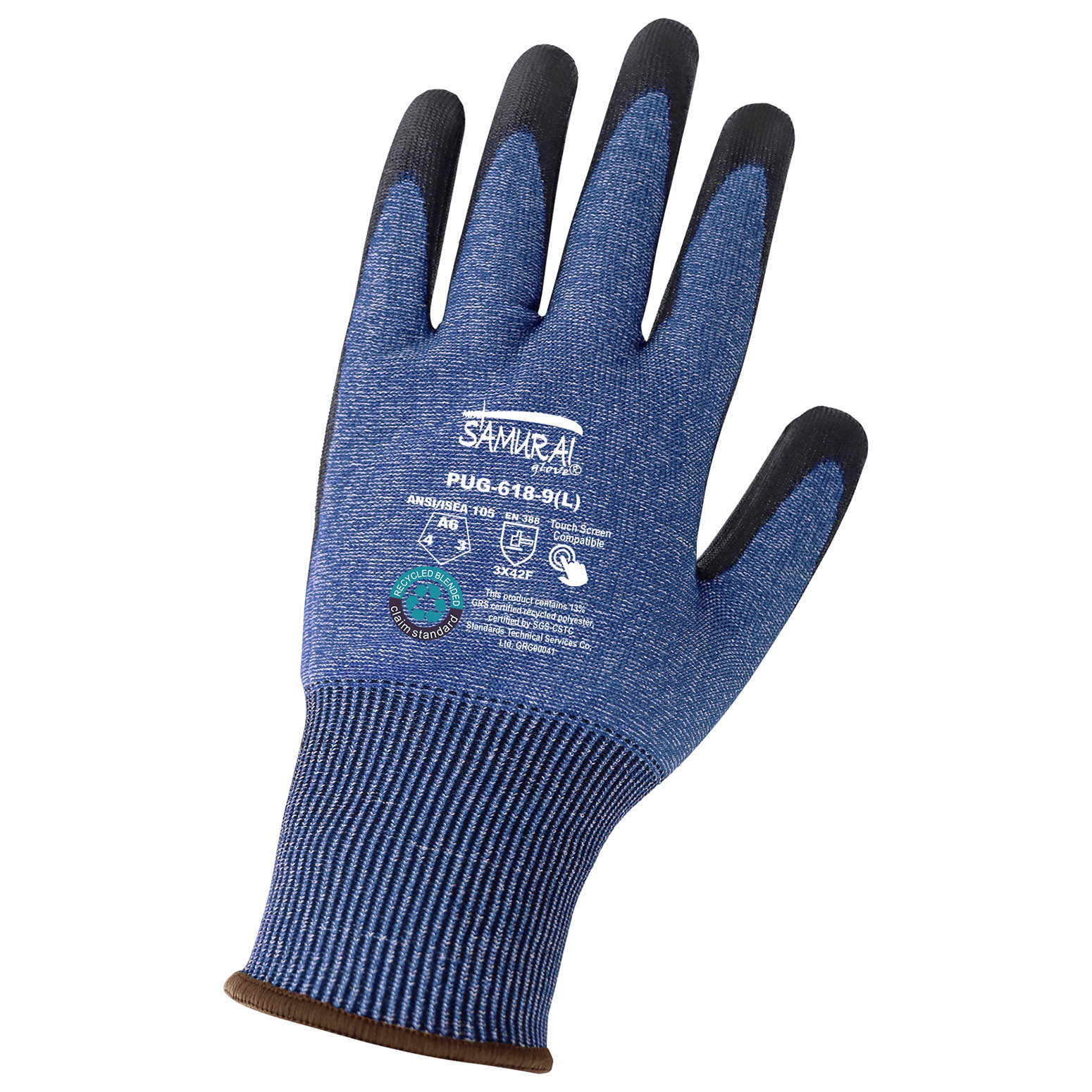 Global Glove PUG-618 Samurai Glove Touchscreen Compatible Cut Resistant  Gloves