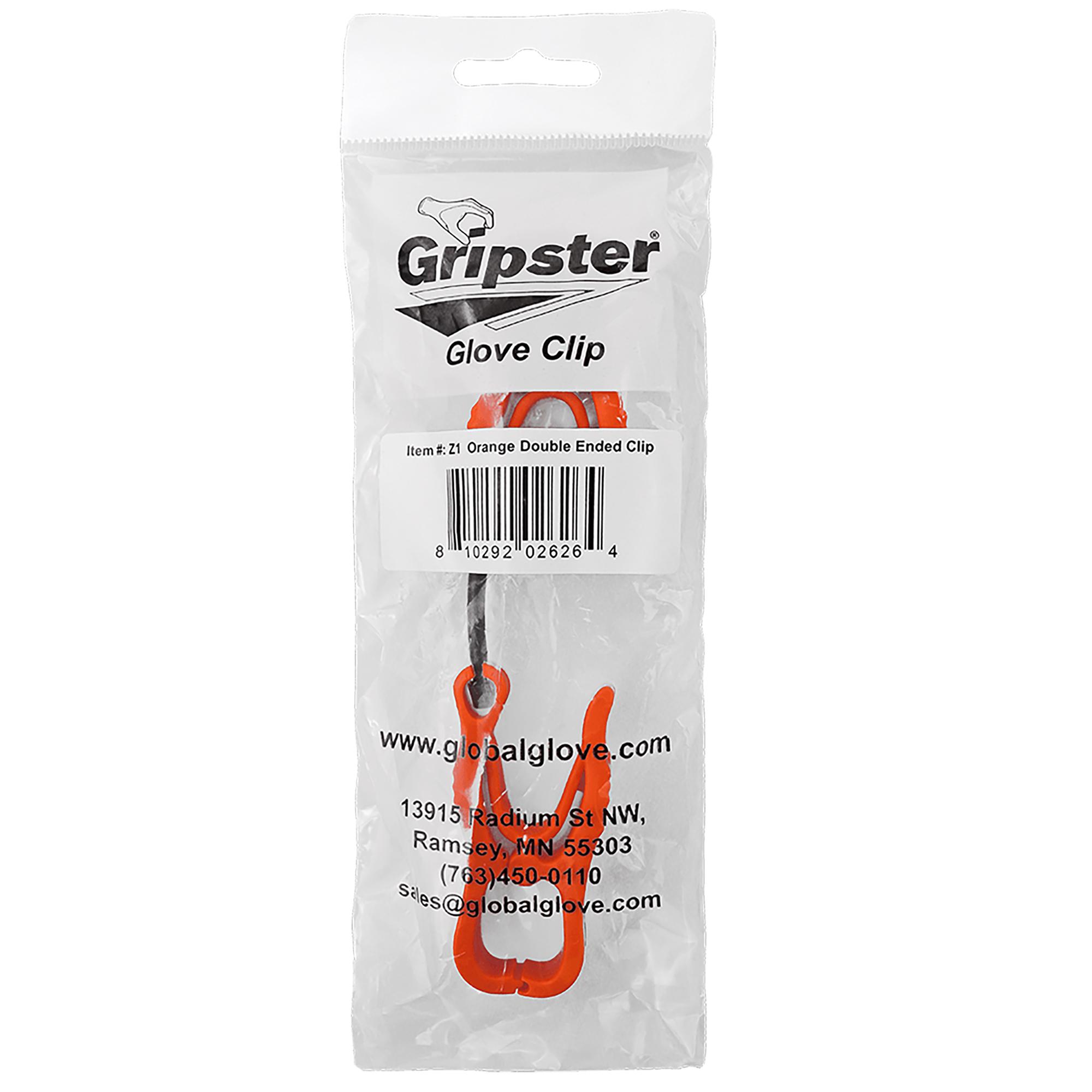 Global Glove Z1 Gripster DualEnded Utility Clip HighVisibility