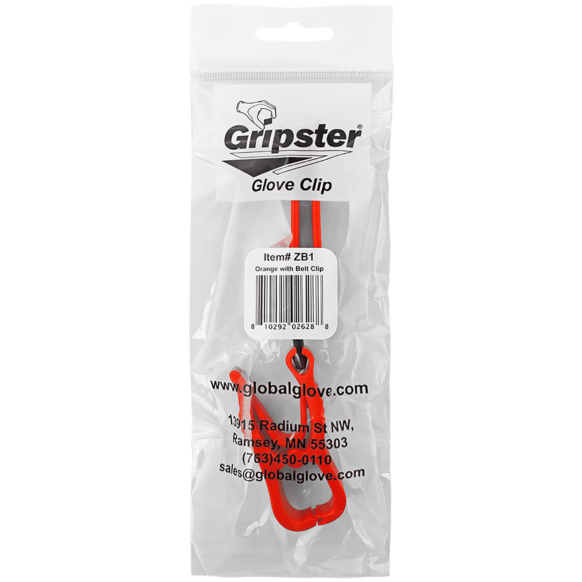 Global Glove ZB Gripster Utility Clip with Belt Clip HighVisibility