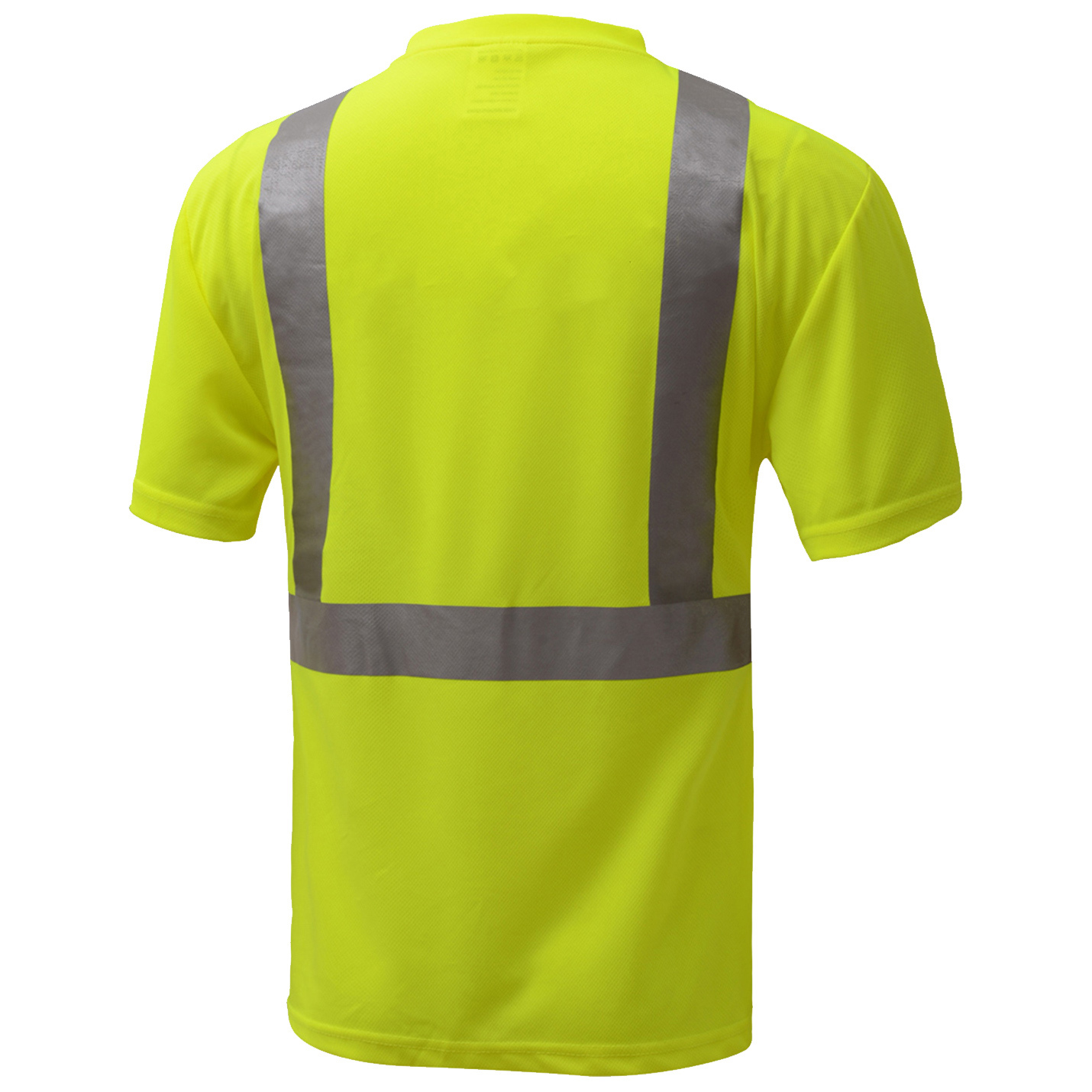 GSS Safety 5111 Type R Class 2 Black Bottom Safety Shirt - Yellow/Lime ...