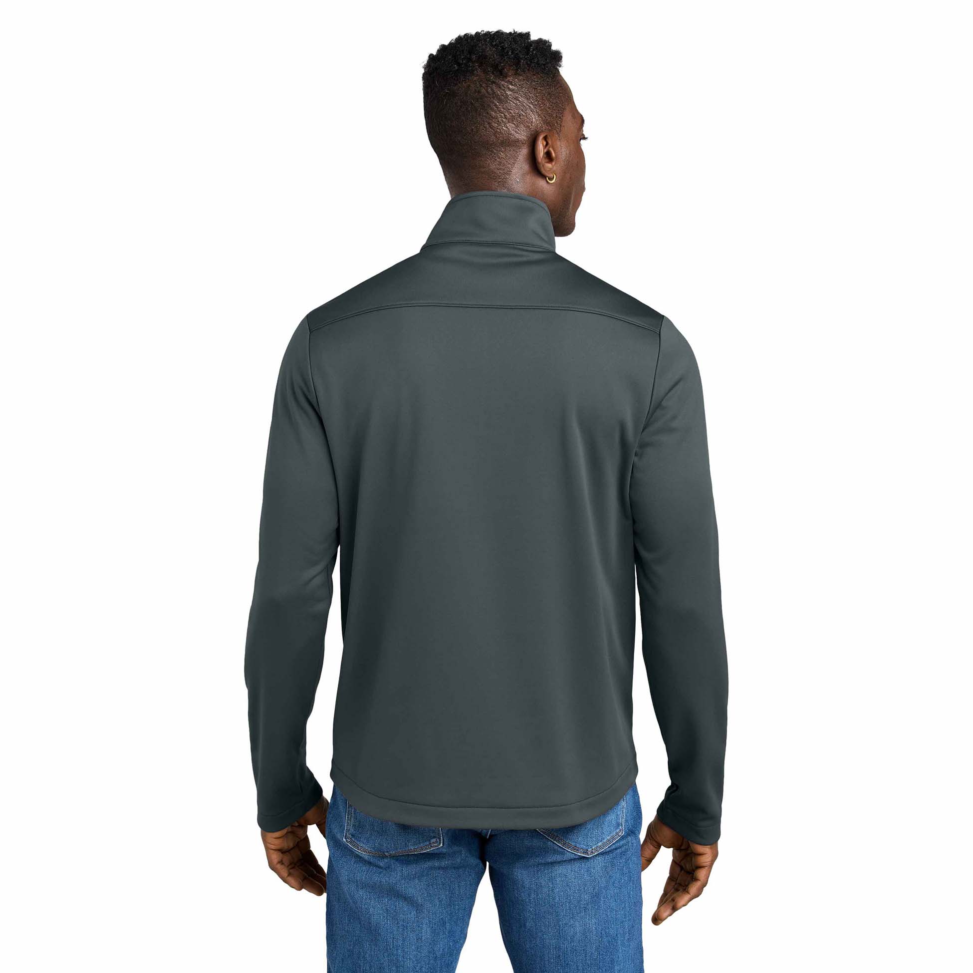 Eddie Bauer EB2360 Smooth Mid Layer Fleece 1/2-Zip - Iron