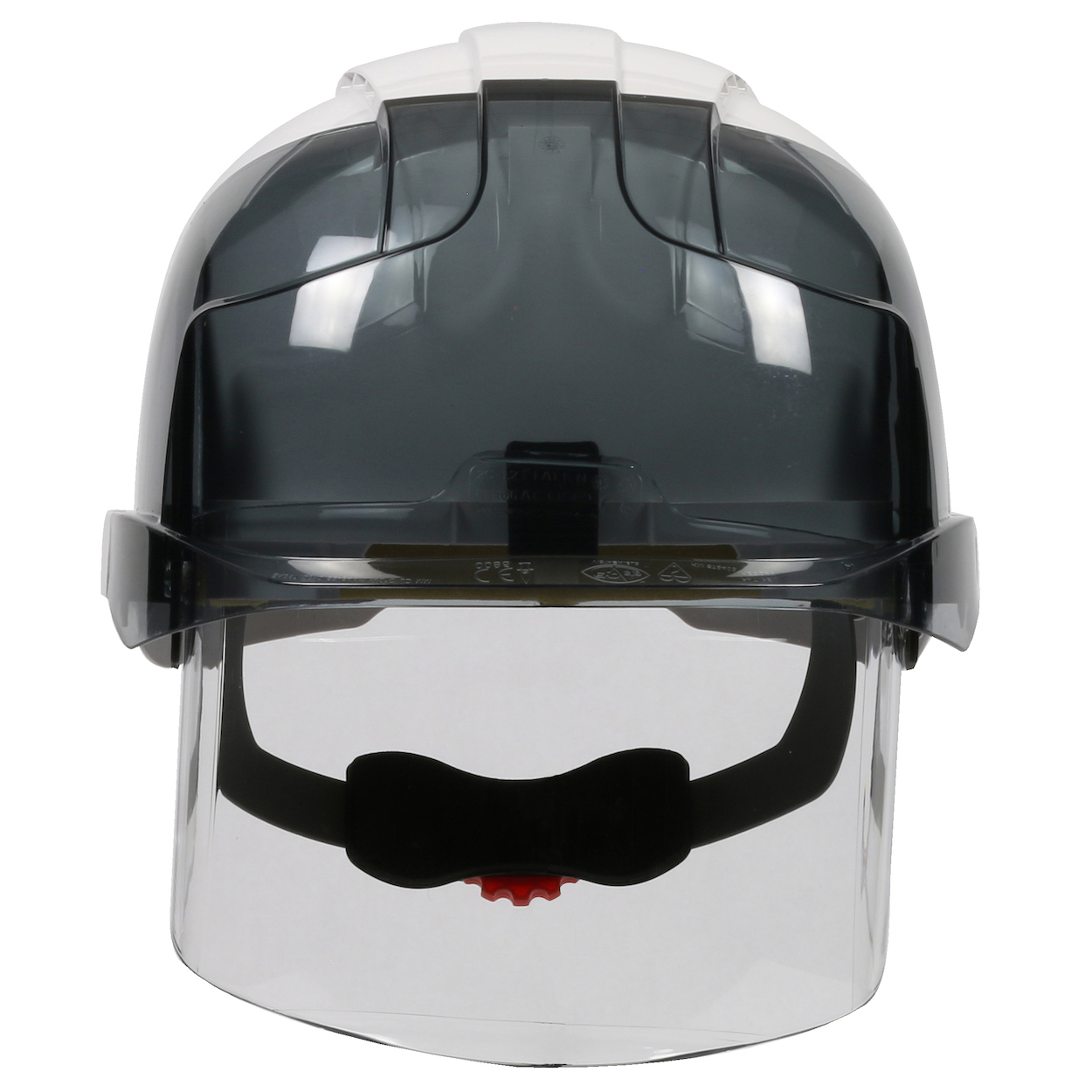 JSP 280EVSV EVO VISTAshield Vented Cap Style Hard Hat With Face Shield