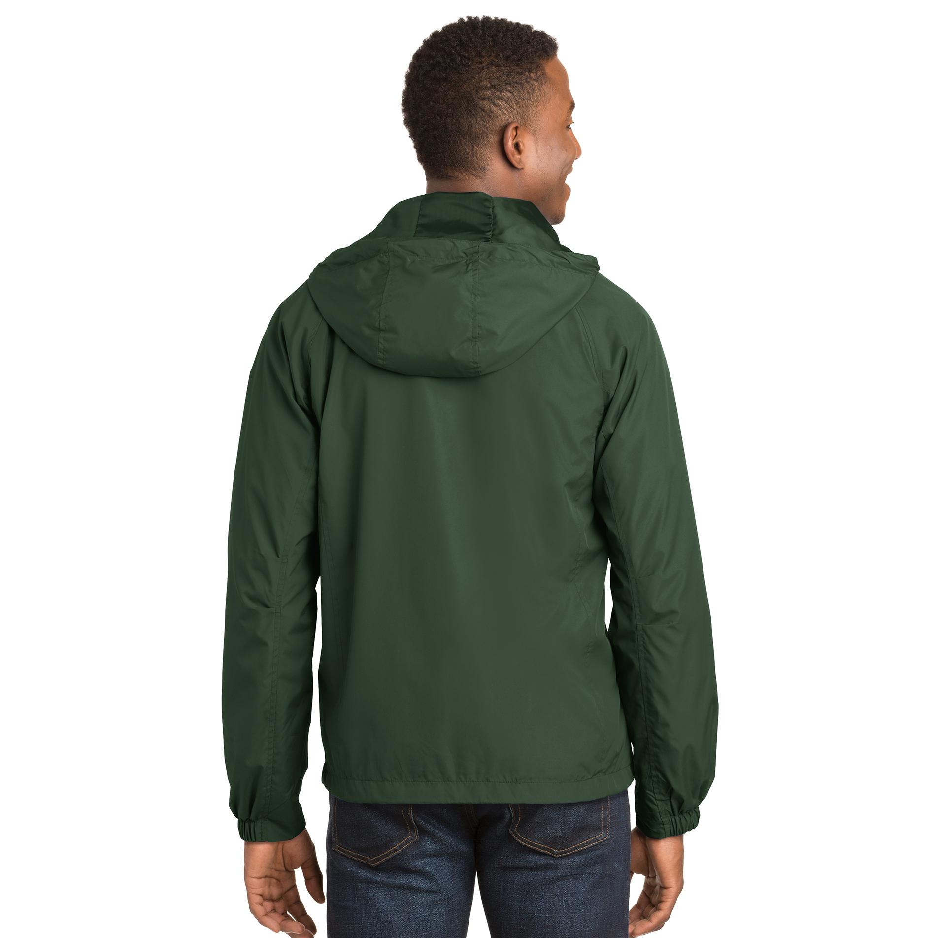 Forest Green Raglan Sport-Tek JST73 Hooded Raglan Jacket - Forest Green | Full Source