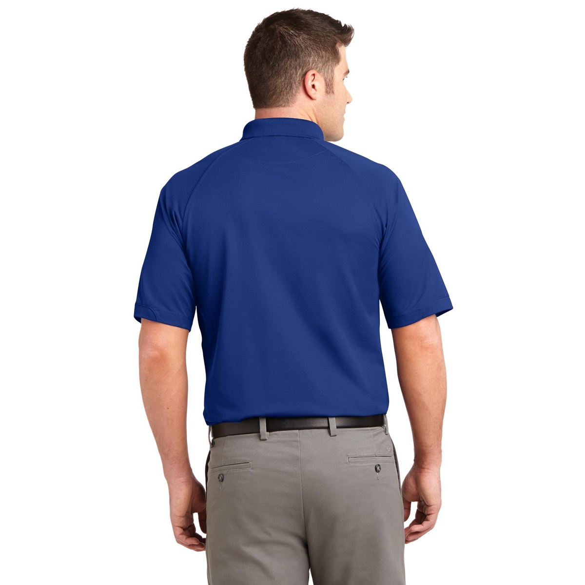 Port Authority K525 Dry Zone Ottoman Polo - Royal | FullSource.com
