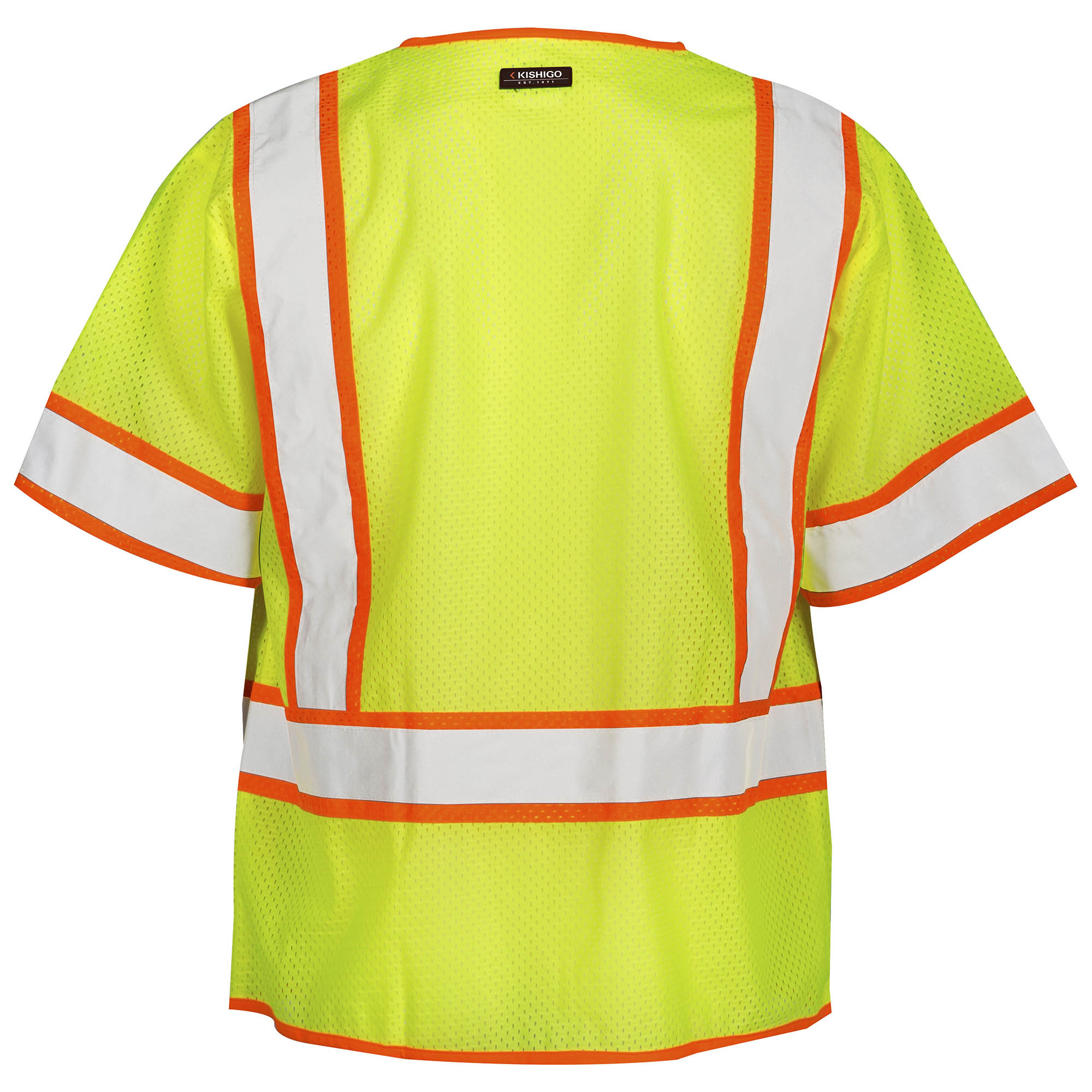 Kishigo 1242 Type R Class 3 Ultra-Cool Mesh Surveyor Safety