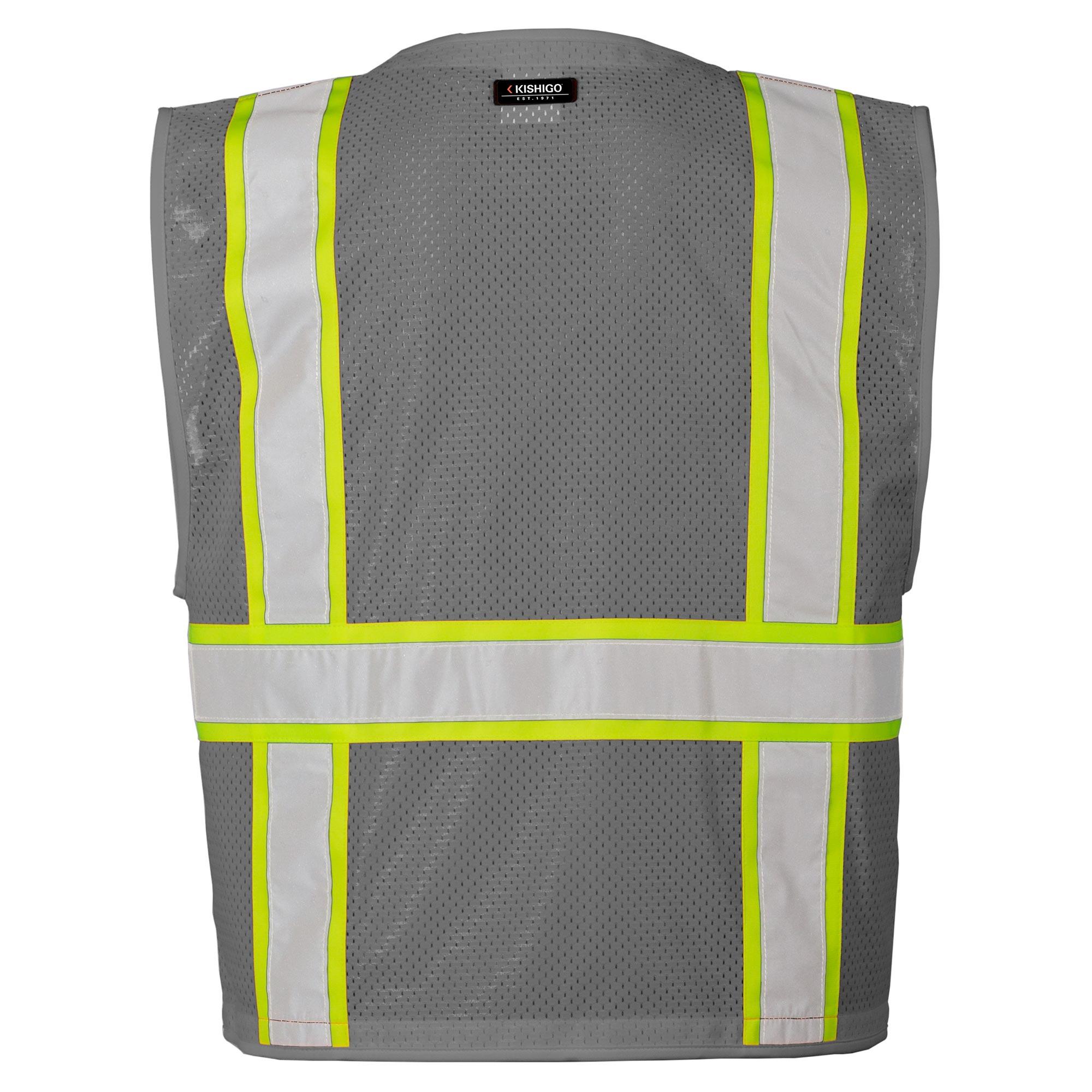 Kishigo B111 Enhanced Visibility Multi-Pocket Mesh Vest