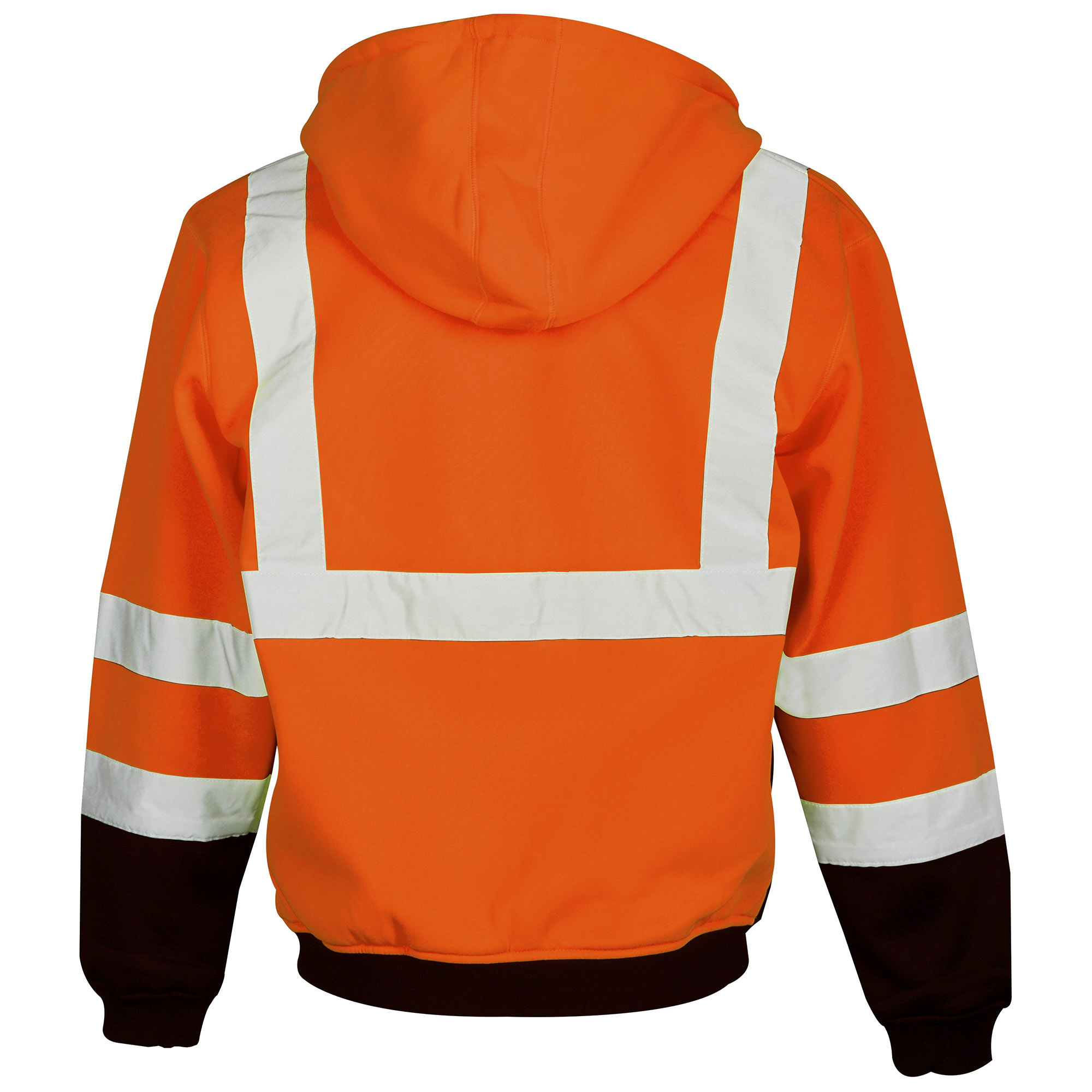 Kishigo JS103 Full Zip Hoodie Sweatshirt - Orange | Full Source
