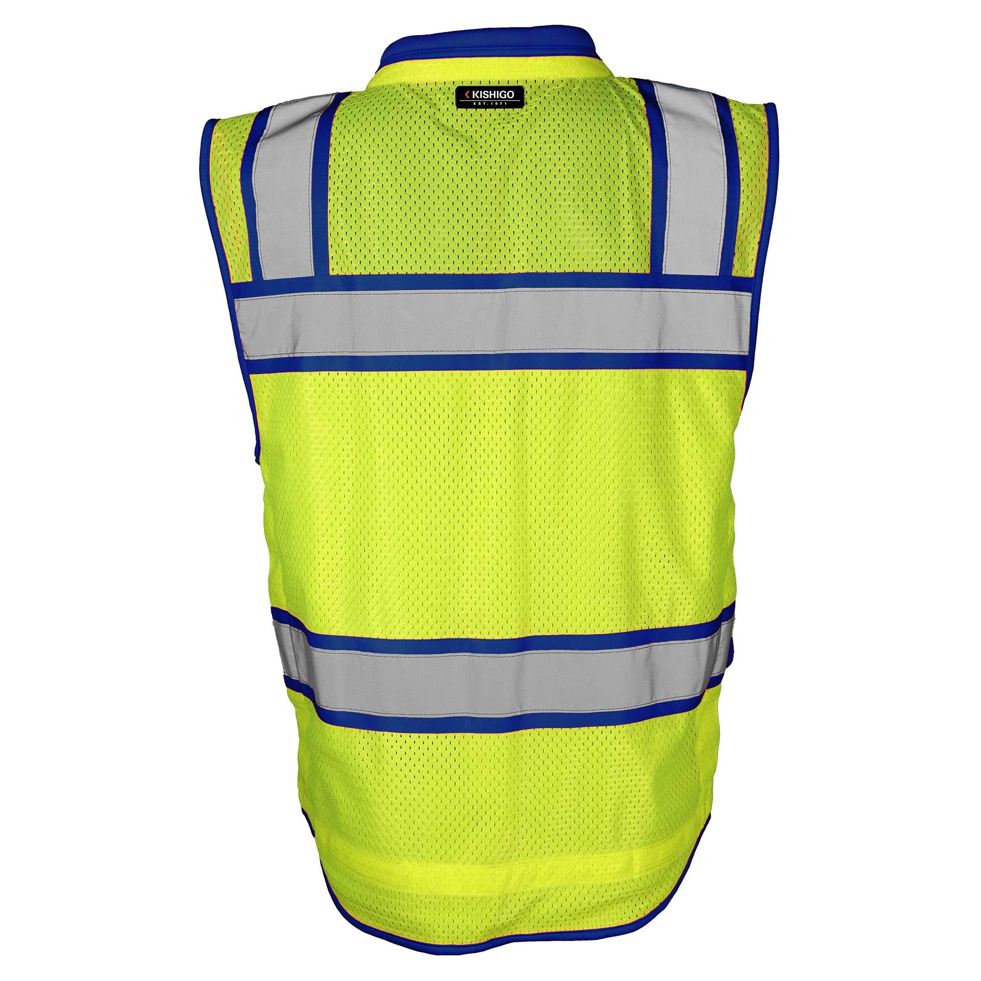 Kishigo S5042 Color Contrast High Performance Surveyors Safety Vest
