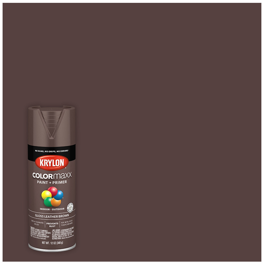 krylon-k05527007-colormaxx-paint-primer-gloss-leather-brown-12-oz