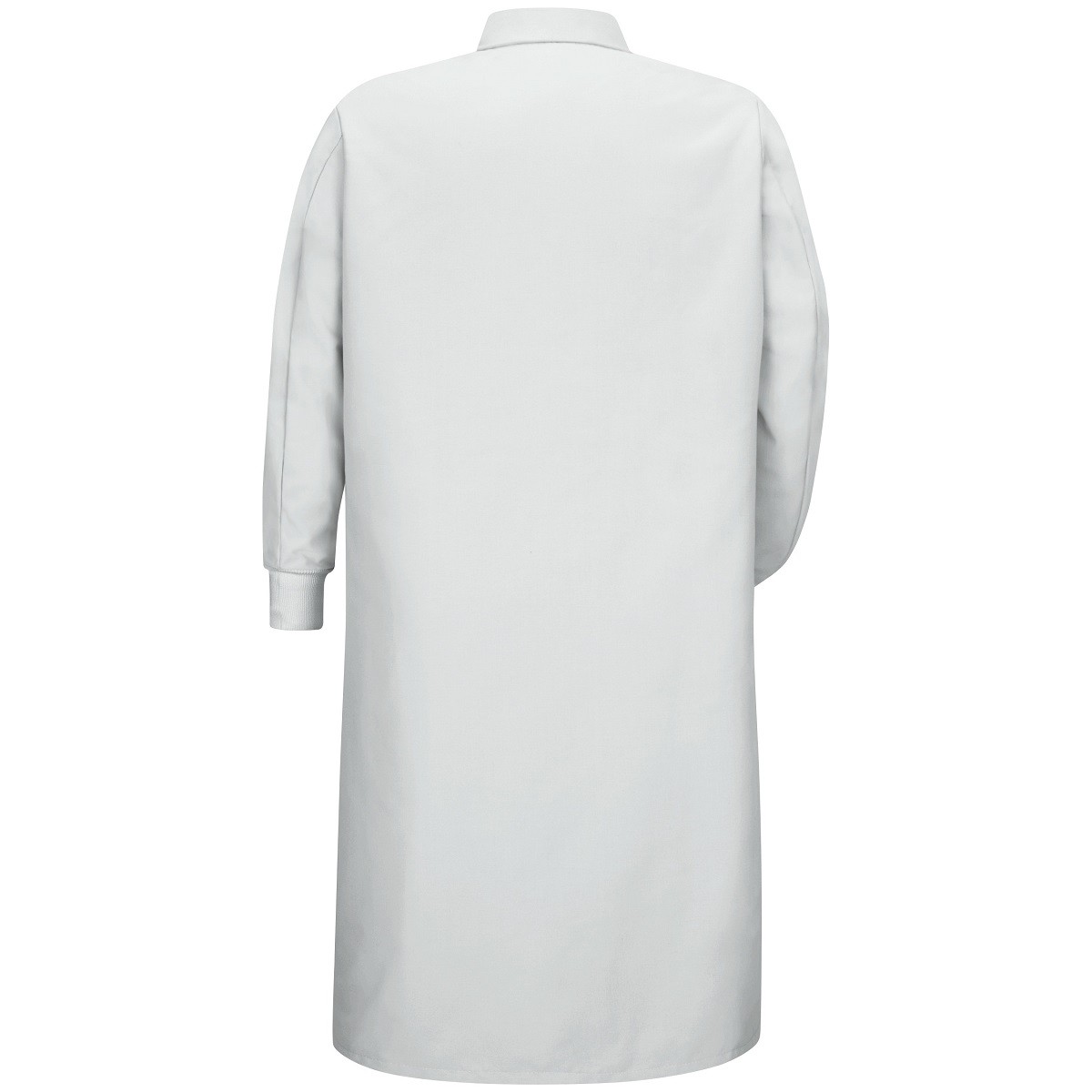 Red Kap KS60 Gripper-Front Spun Polyester Pocketless Butcher Coat
