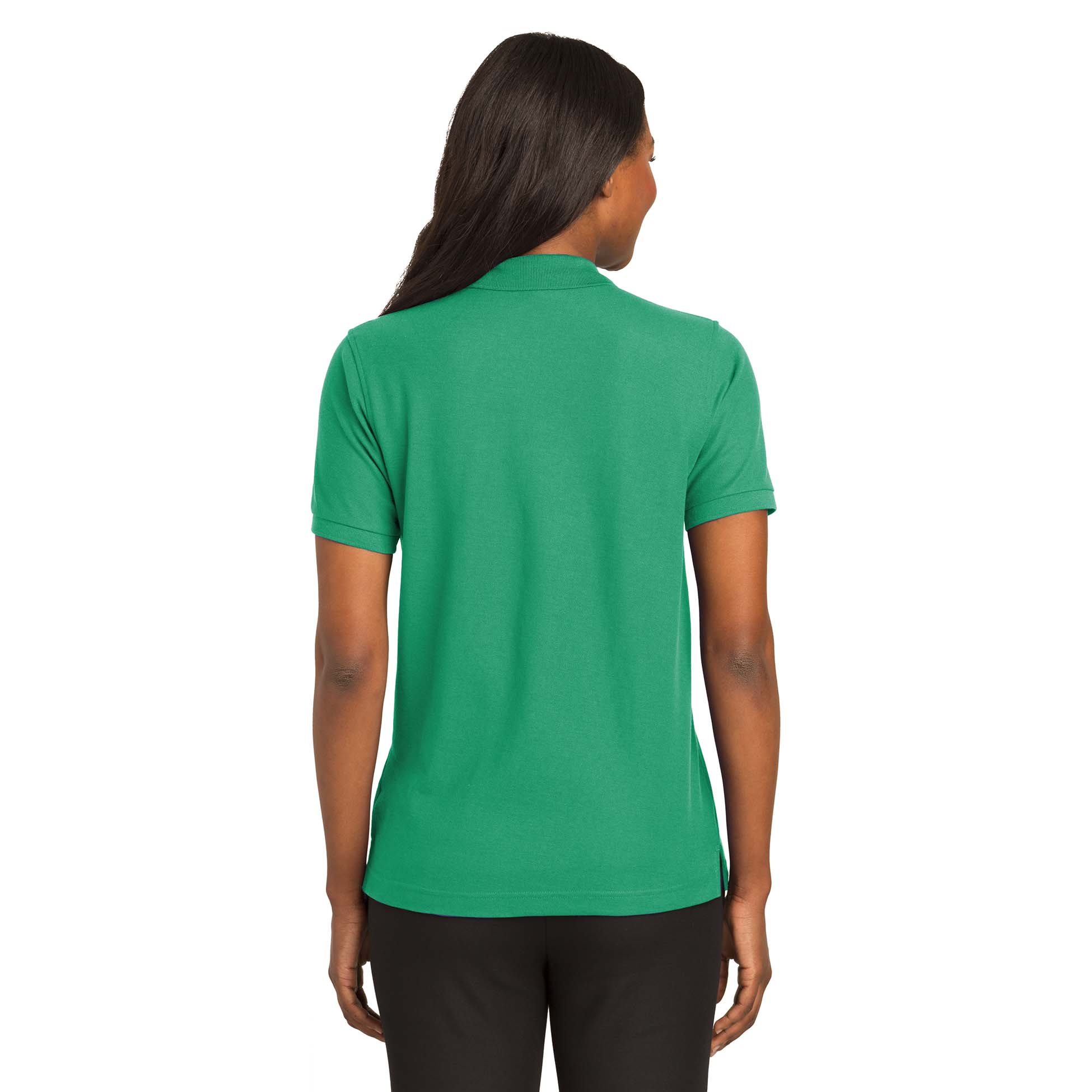 Port Authority L500 Ladies Silk Touch Polo - Court Green | FullSource.com