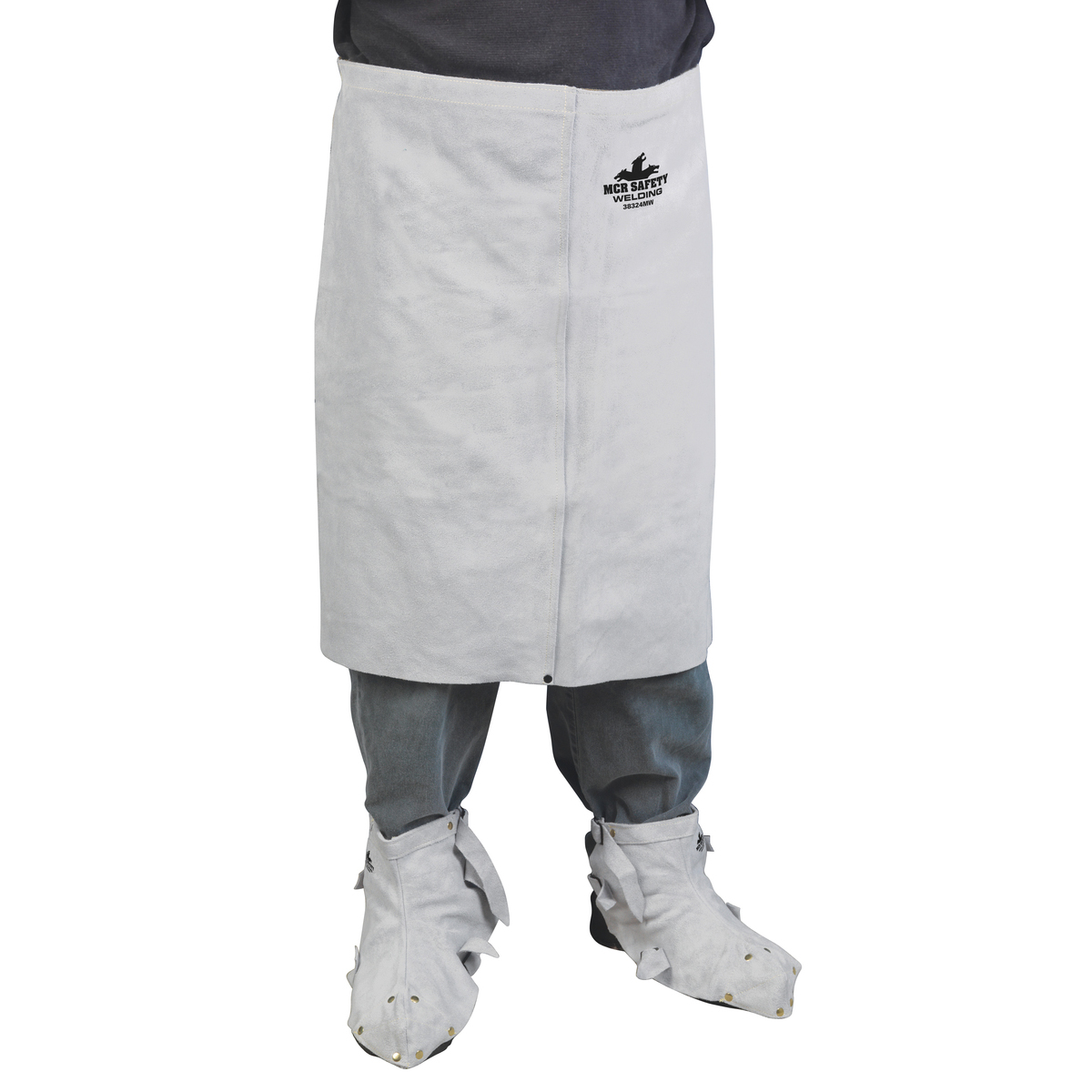 MCR Safety 38324MW Welding Waist Apron 24" x 24" Full Source