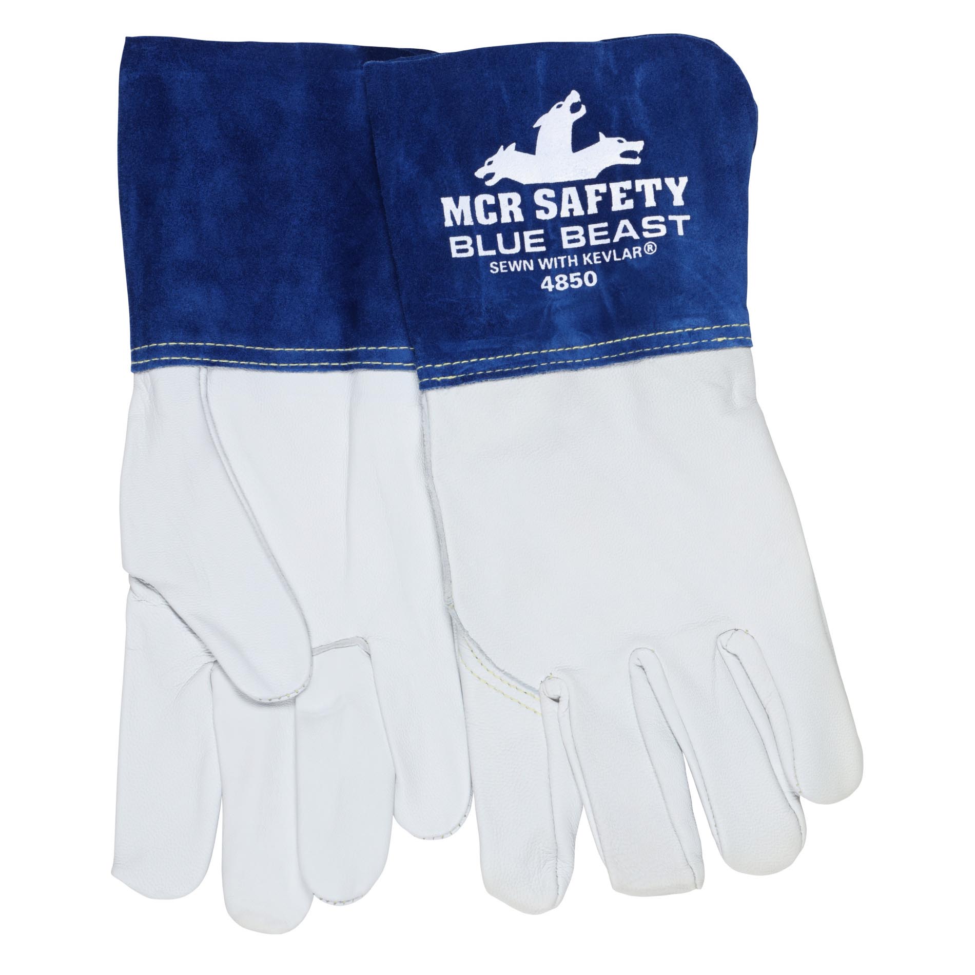 MCR Safety 4850 Gloves for Glory Premium Grain Goatskin Leather MIG/TIG
