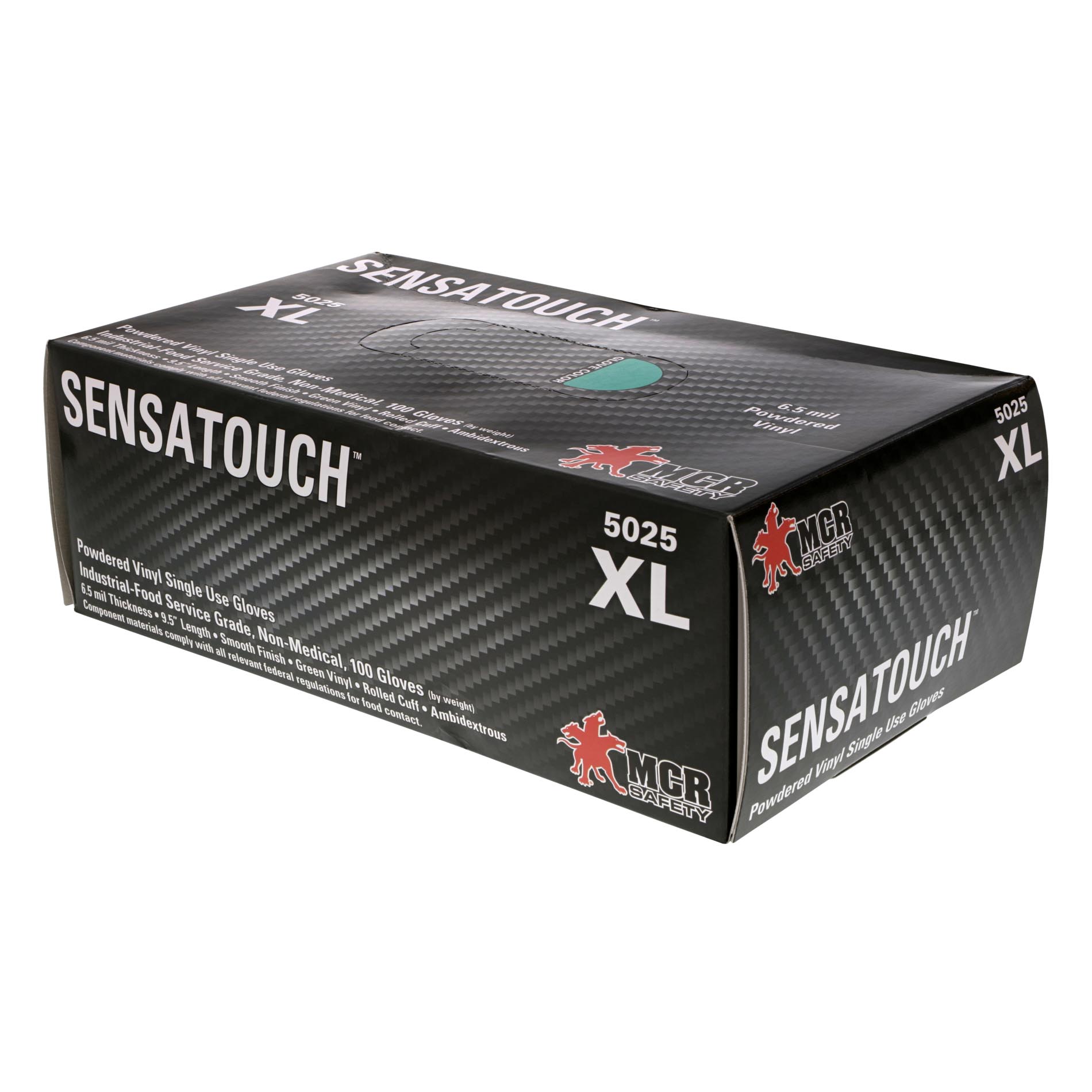 MCR Safety 5025 Sensaguard Disposable Vinyl Industrial Grade