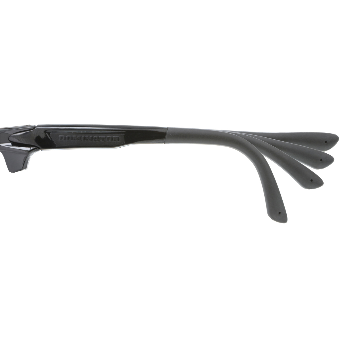 Mcr Safety Dm1330pf Dominator Dm3 Safety Glasses Black Frame Clear Max6 Anti Fog Lens Full