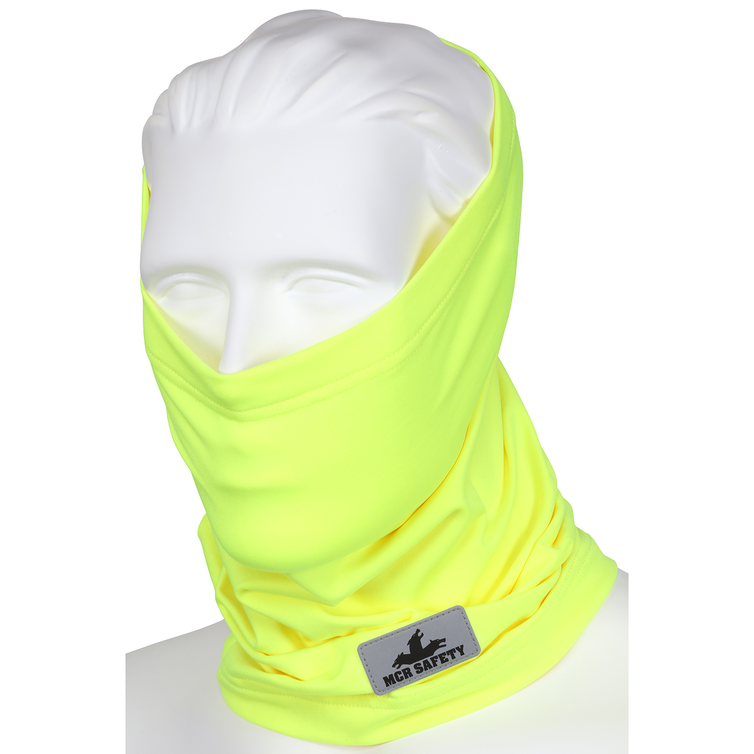 MCR Safety IG8 Insulated Neck Gaiter - Hi-Vis Lime | Full Source