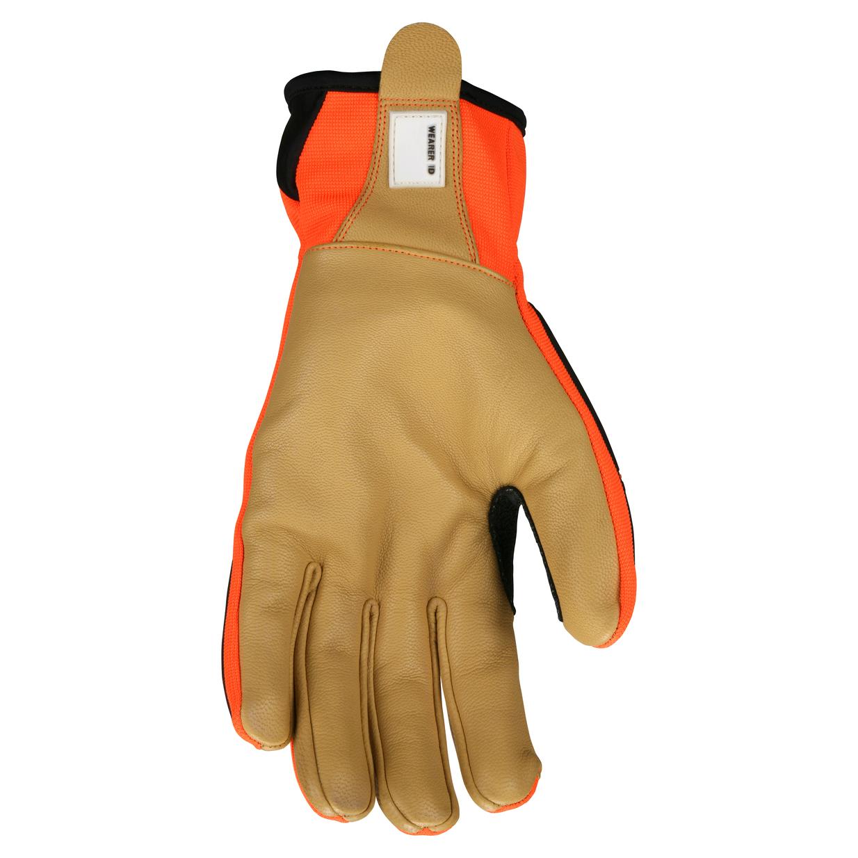 Ironclad mens Work Glove KONG RIGGER GRIP A5, Red/Yellow, Large US