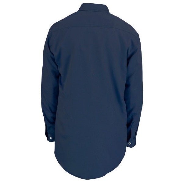 MCR Safety S1N FR Work Shirt - Navy Blue | FullSource.com