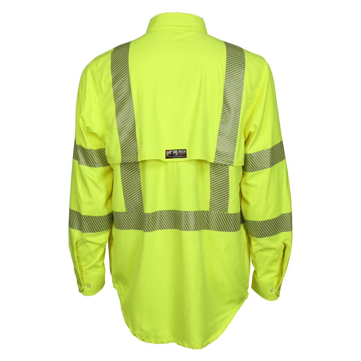 MCR Safety SBS1027 Summit Breeze FR Type R Class 3 Long Sleeve Work