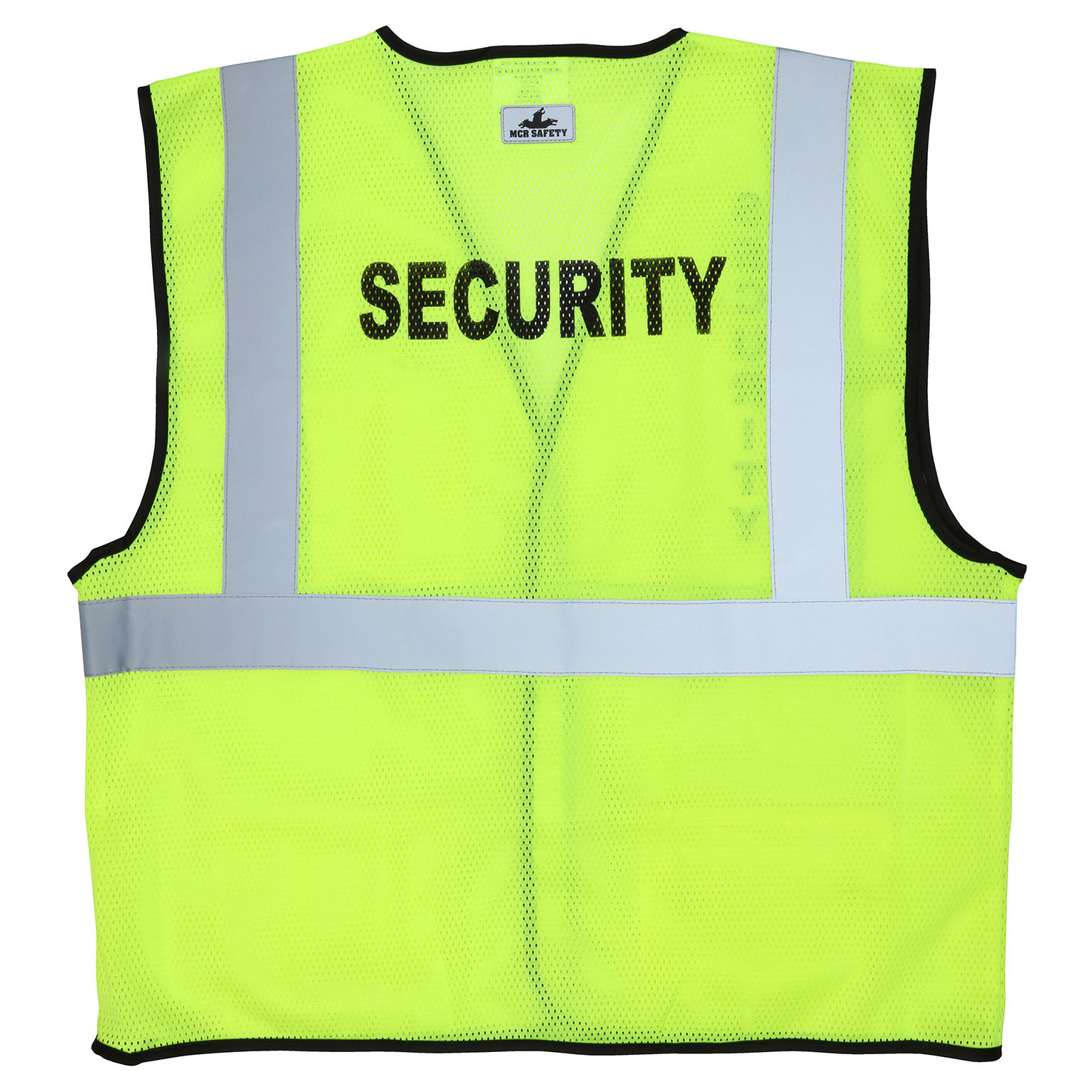 MCR Safety VCL2MLSEC Type R Class 2 Luminator Mesh SECURITY Safety Vest