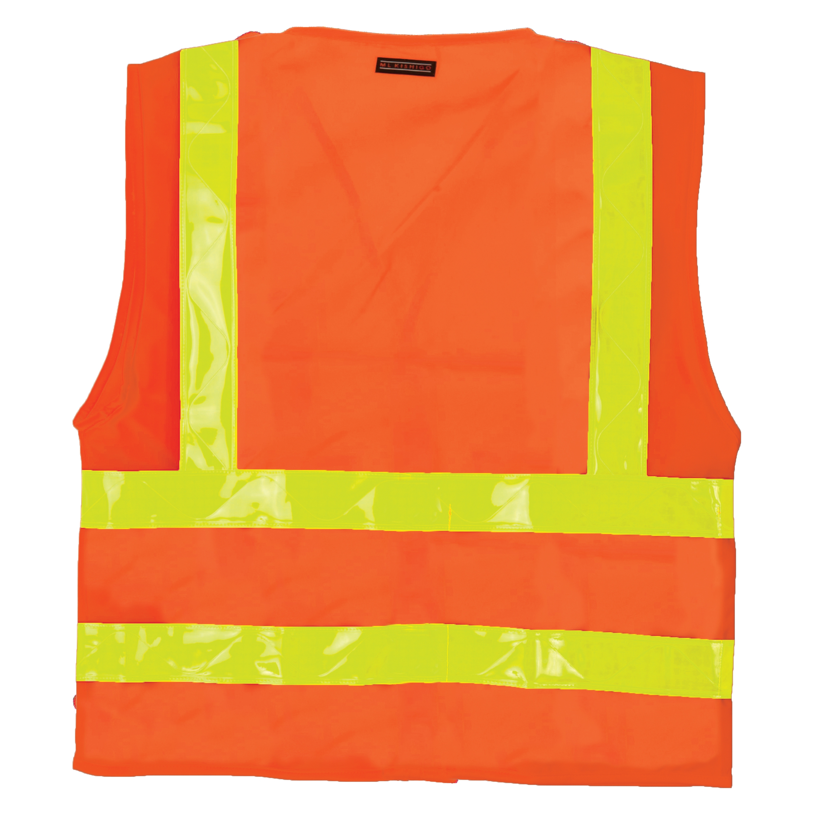 Kishigo 1198 Combined Performance 5-Pocket Safety Vest Orange 