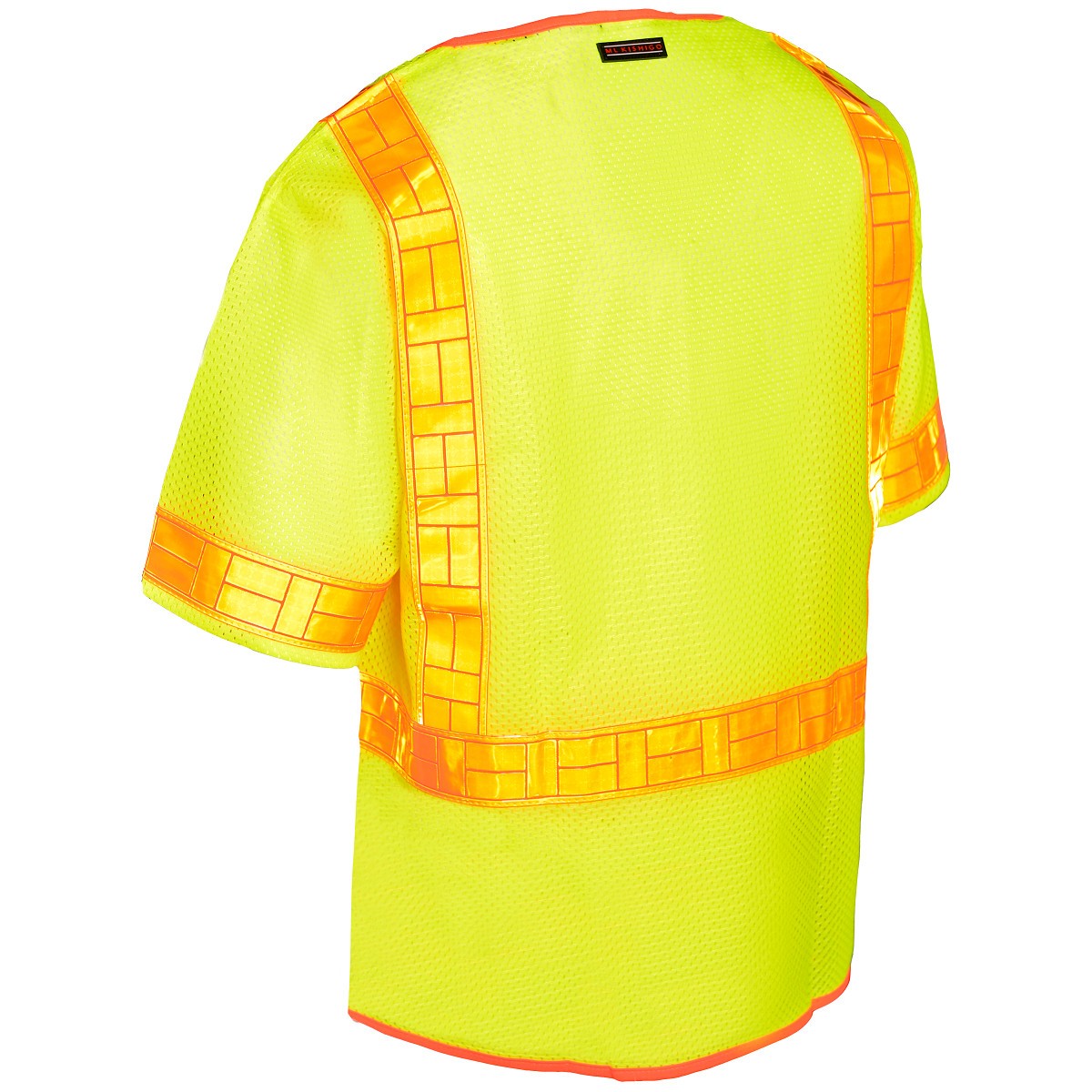 ML Kishigo 1201A UltraCool Mesh Class 3 Reflexite Safety Vest Yellow