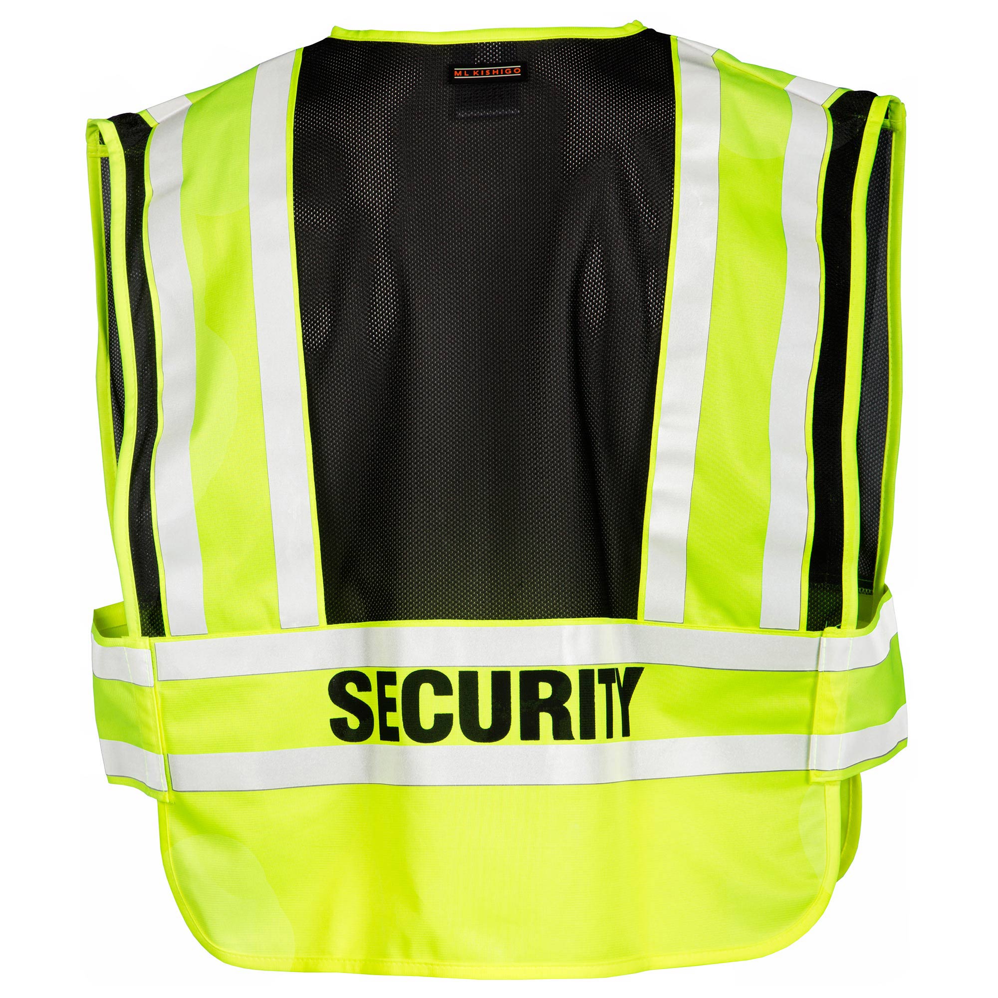 ML Kishigo 8055BZ 200 PSV Security Safety Vest Lime/Black