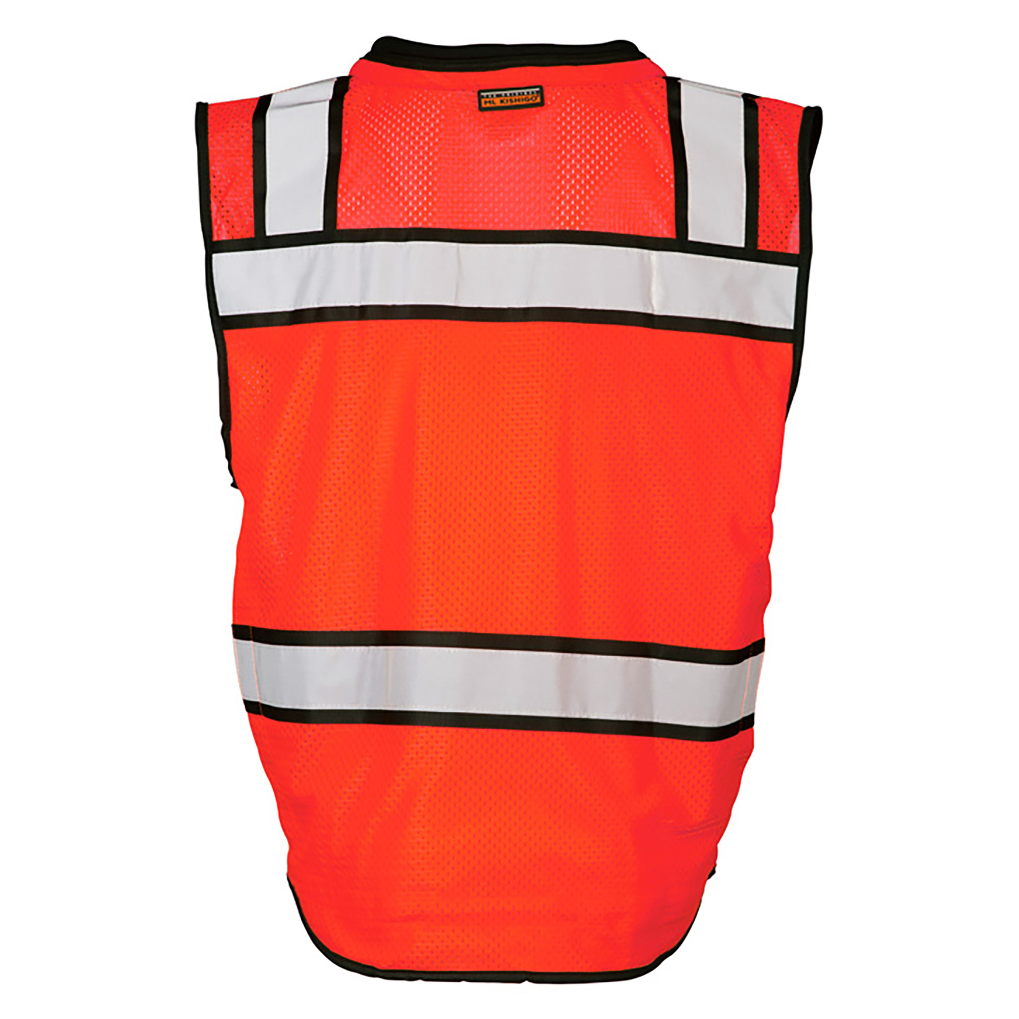 Kishigo S5704 Black Series Surveyor Safety Vest Fluorescent Red Full  Source