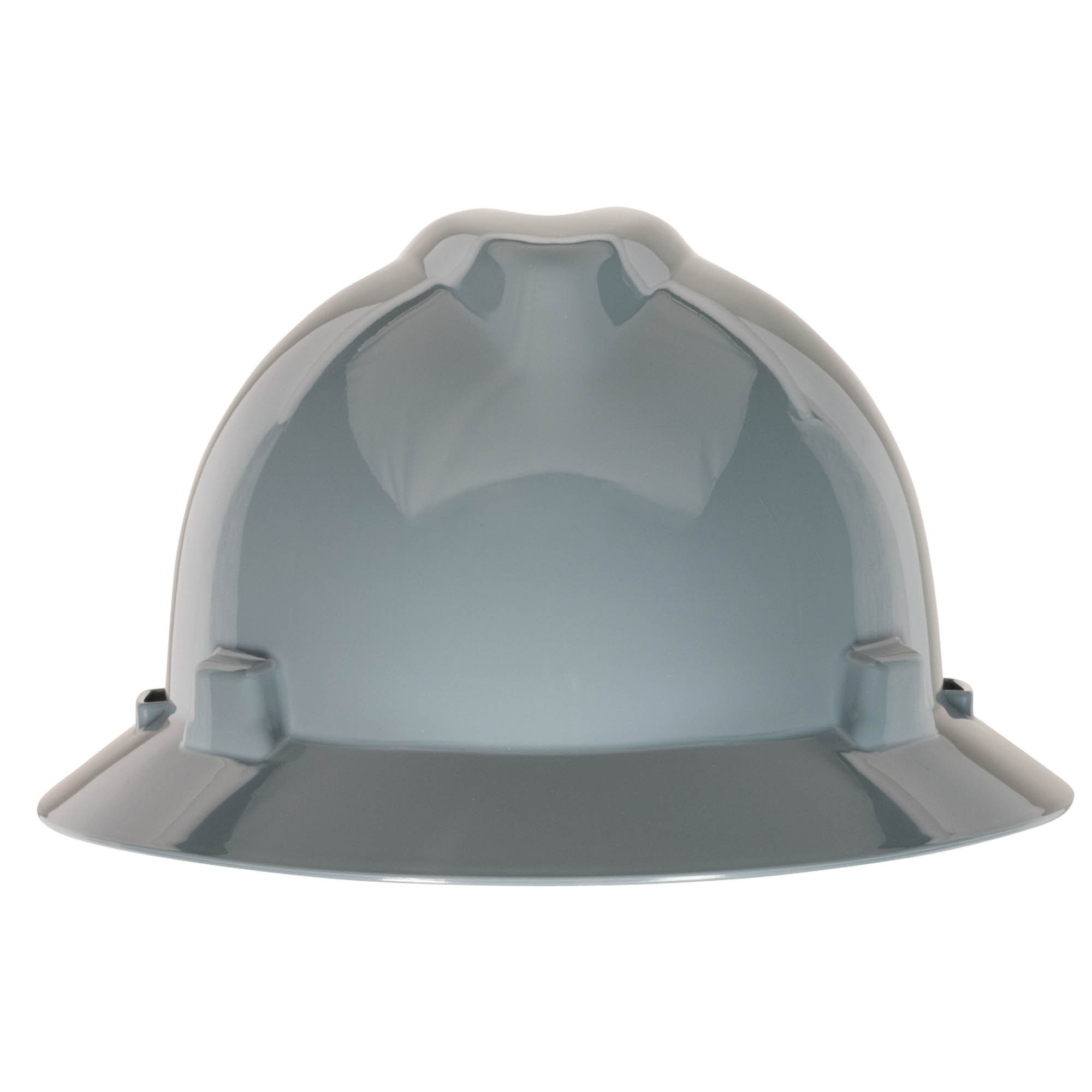 MSA 10058322 V-Gard Full Brim Hard Hat - 1-Touch Suspension - Orange