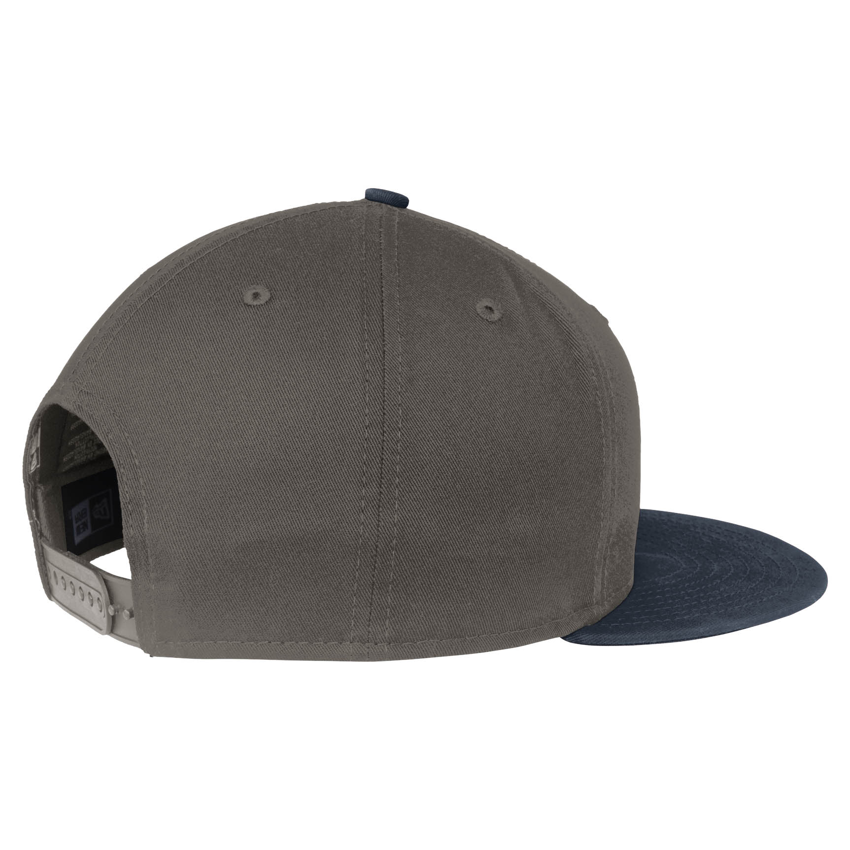 New Era - Flat Bill Snapback Cap NE400 Charcoal