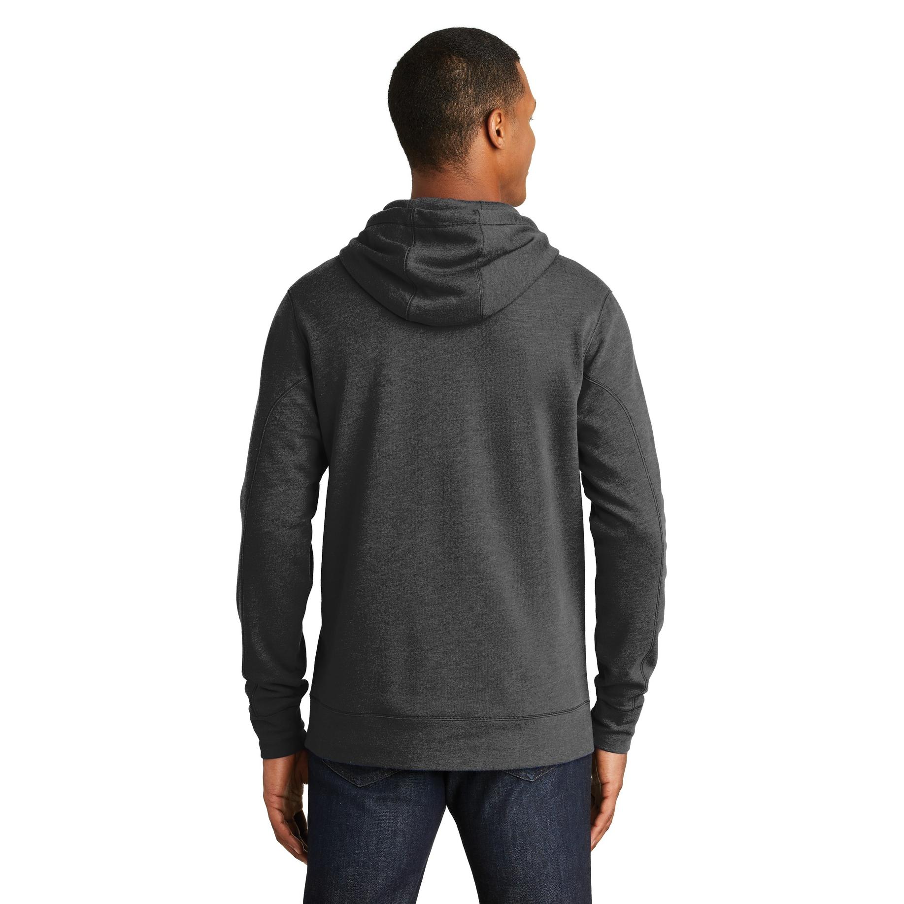 New Era Mens Tri-Blend Fleece Pullover Hoodie