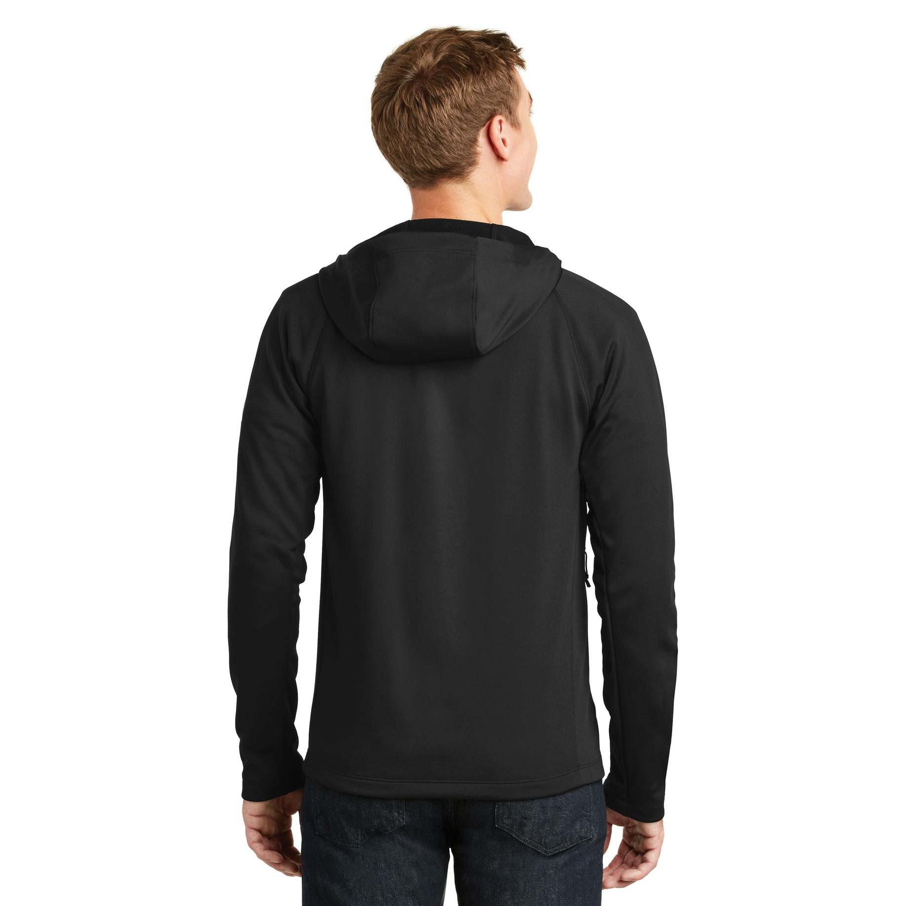 The North Face NF0A3LHH Canyon Flats Fleece Hooded Jacket - Black | Full Source