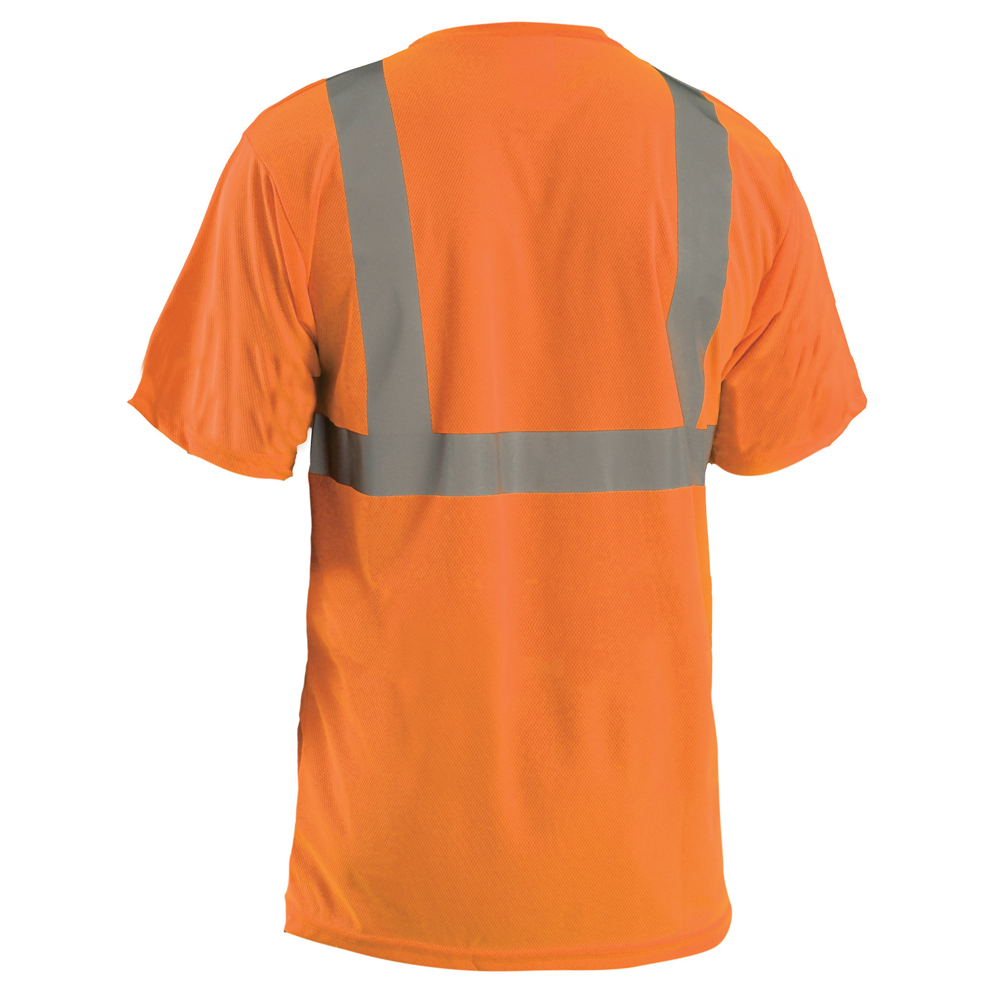 Size:XL GLO-005B-XL Hi Visibility Orange Self Wicking Shirt Class 2 Shirt 